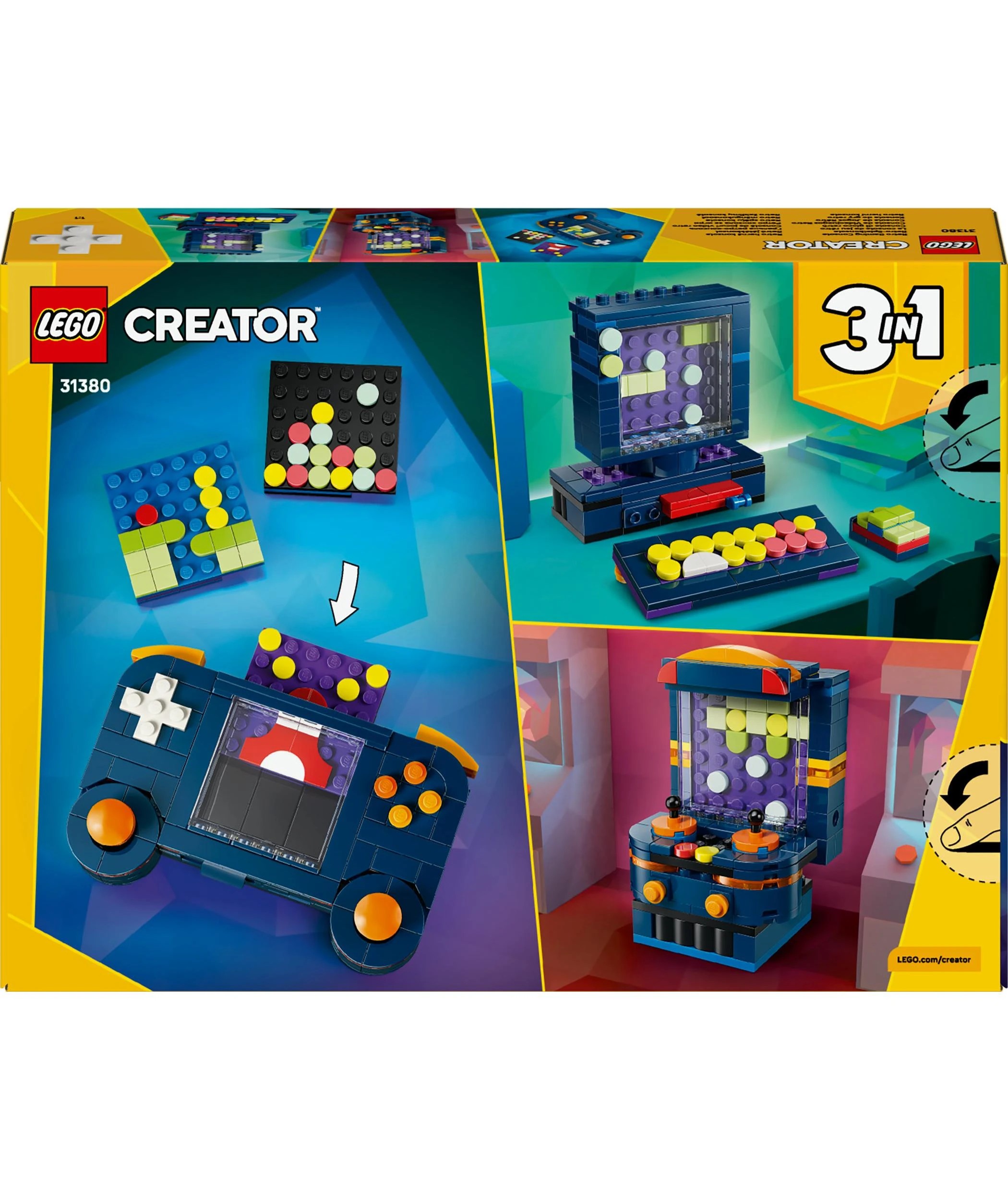10 LEGO Creator 3 in 1 Retro Gaming Console 31380, 10 of 10
