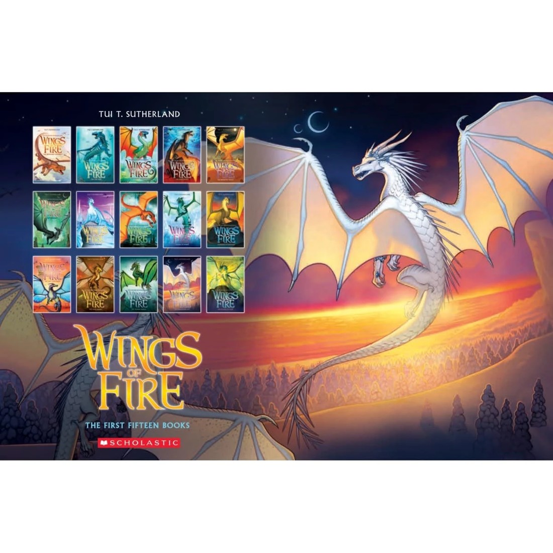 2 Wings of Fire: The First Fifteen Books Box Set by Tui T. Sutherland - Book, 2 of 2
