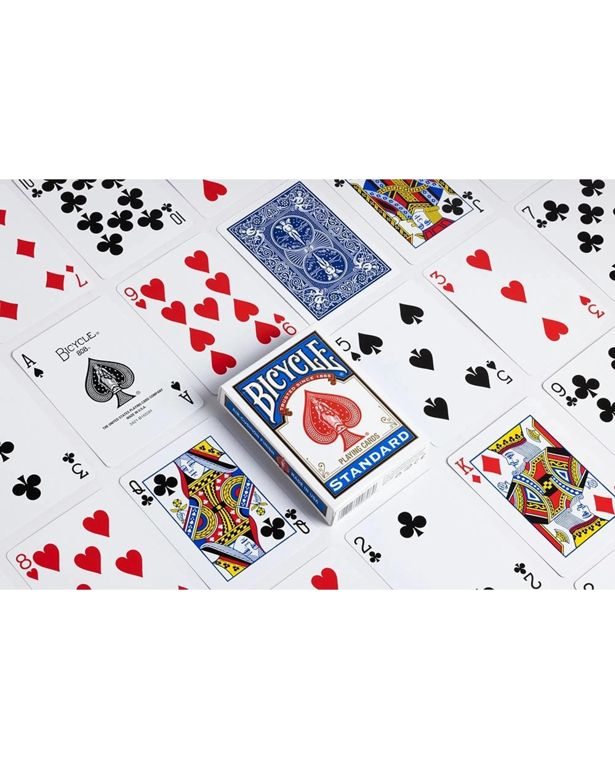4 Bicycle Standard Playing Cards Red and Blue Assorted, 4 of 4