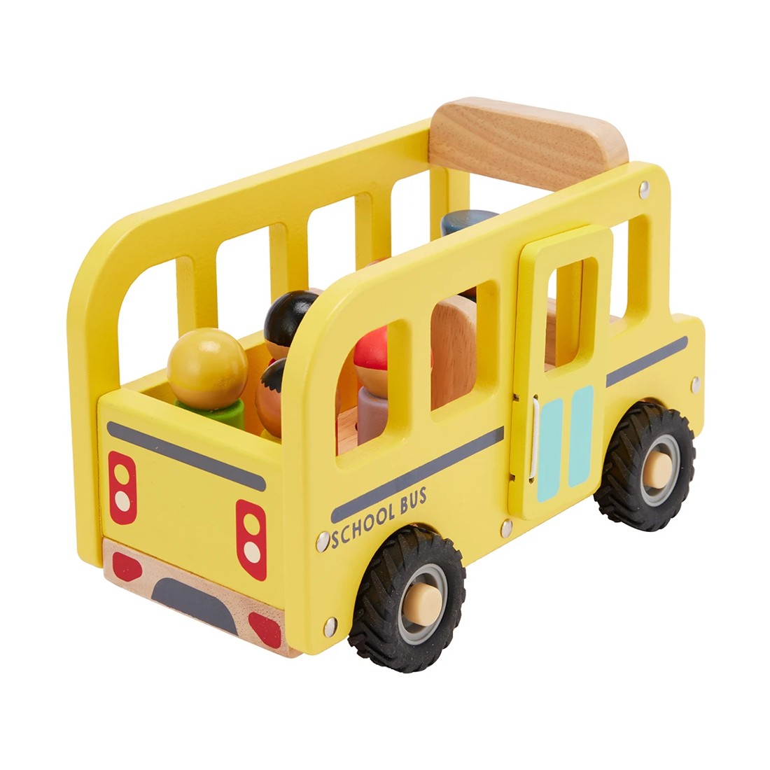 3 Wooden School Bus, 3 of 10