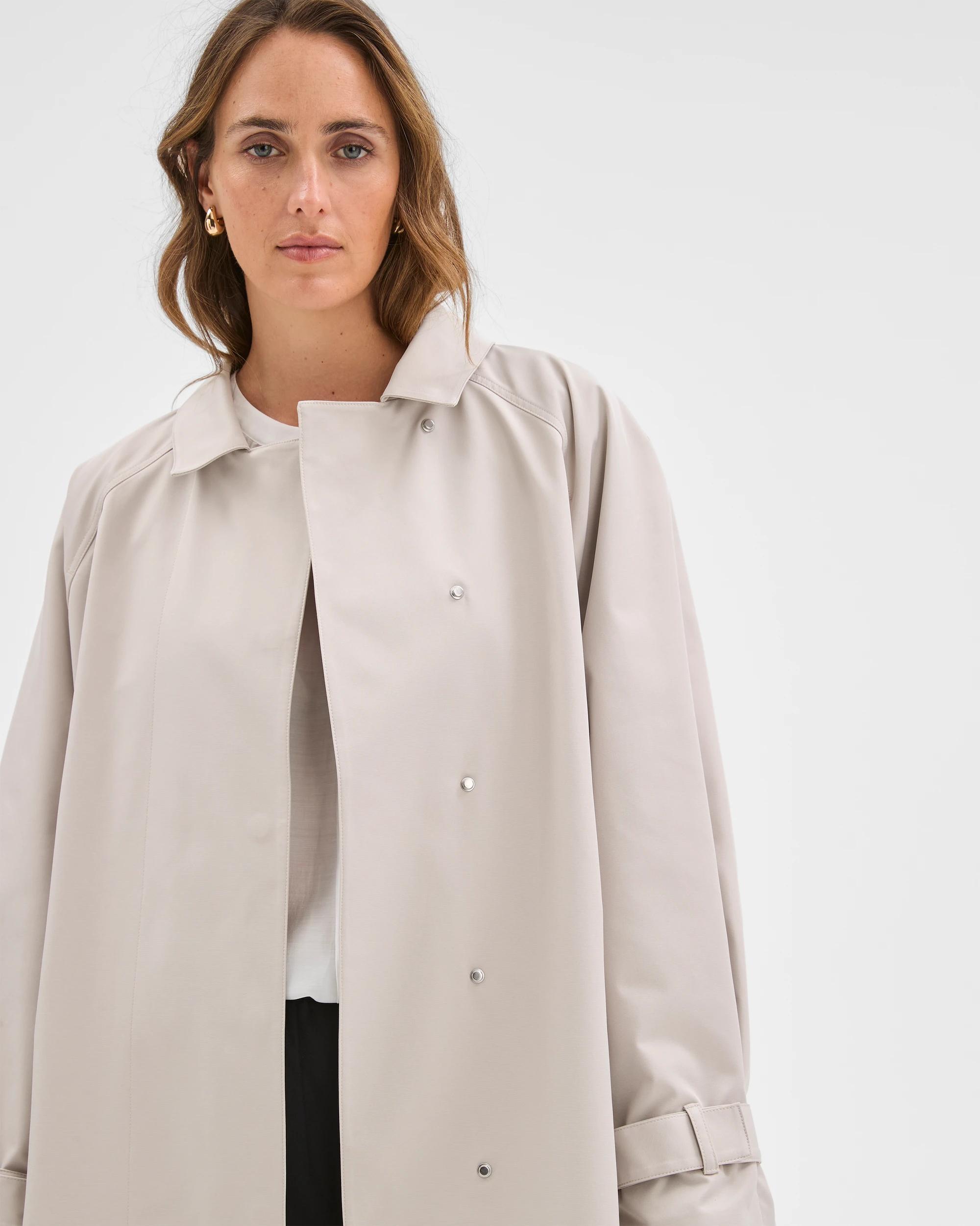 4 Preview Statement Trench Coat FOG, 4 of 7