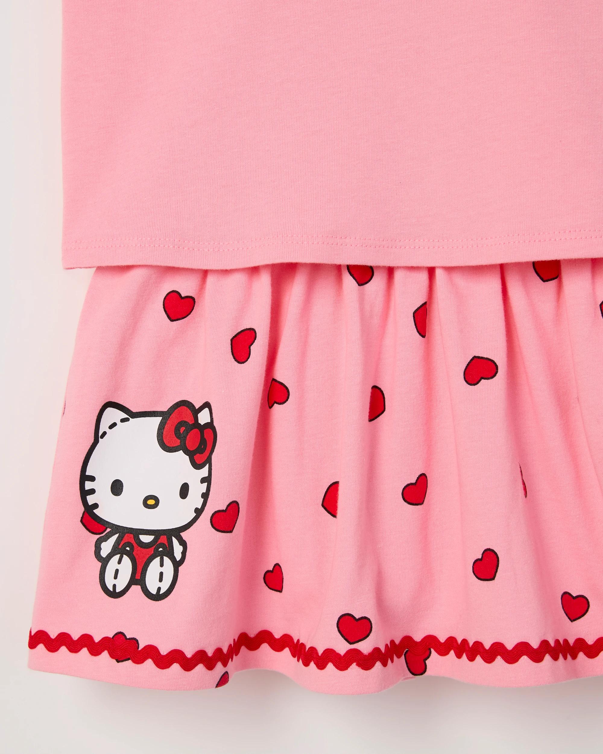 7 Hello Kitty Australian Cotton T-Shirt and Skort Set HELLO KITTY PINK, 7 of 7