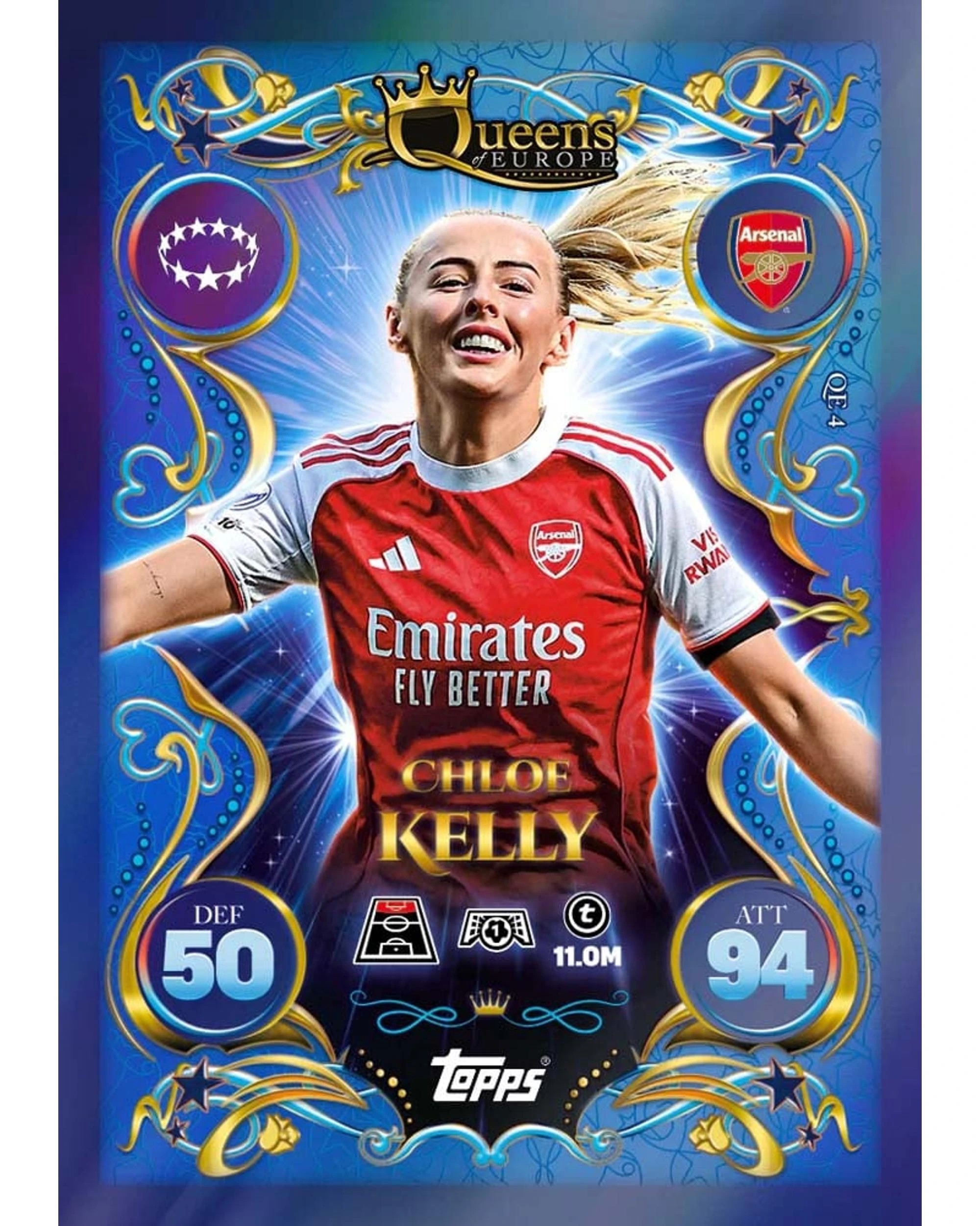 6 Match Attax UCC Champions League 2025/2026 Edition Queens of Europe Eco Pack, 6 of 8