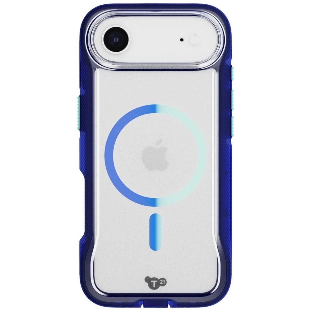 1 Tech21 EvoPro iPhone Air MagSafe Case Black/Green, 1 of 5