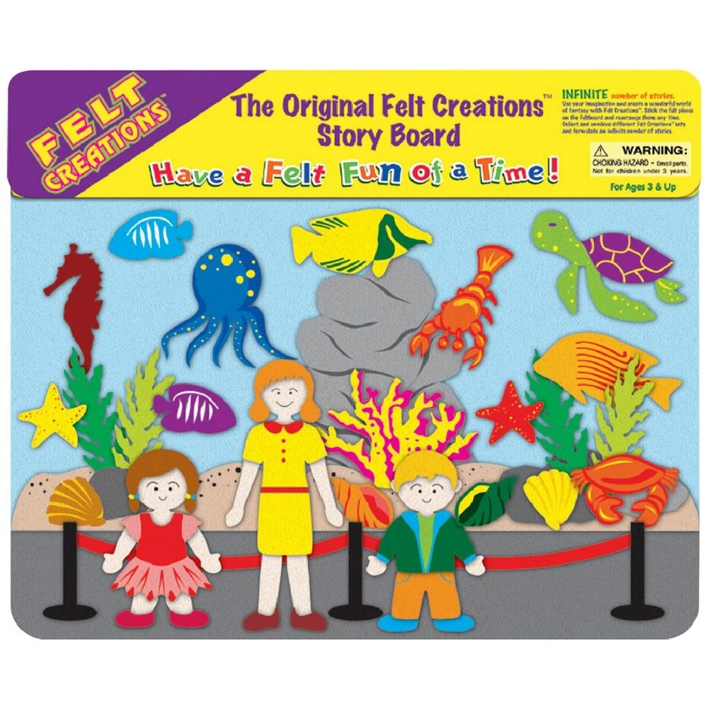 1 Felt Creations Aquarium Storyboard Set, 1 of 1