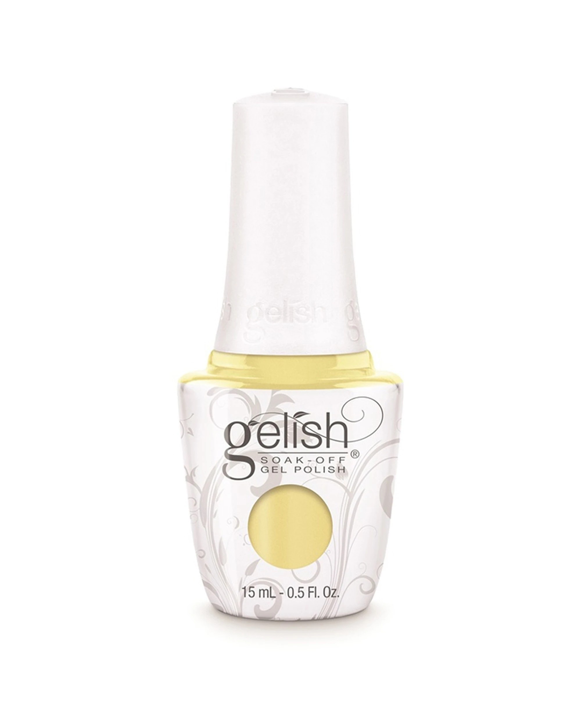 1 Gelish Mini UV LED Soak Off Gel Nail Polish Let Down Your Hair 15ml - Yellow, 1 of 2