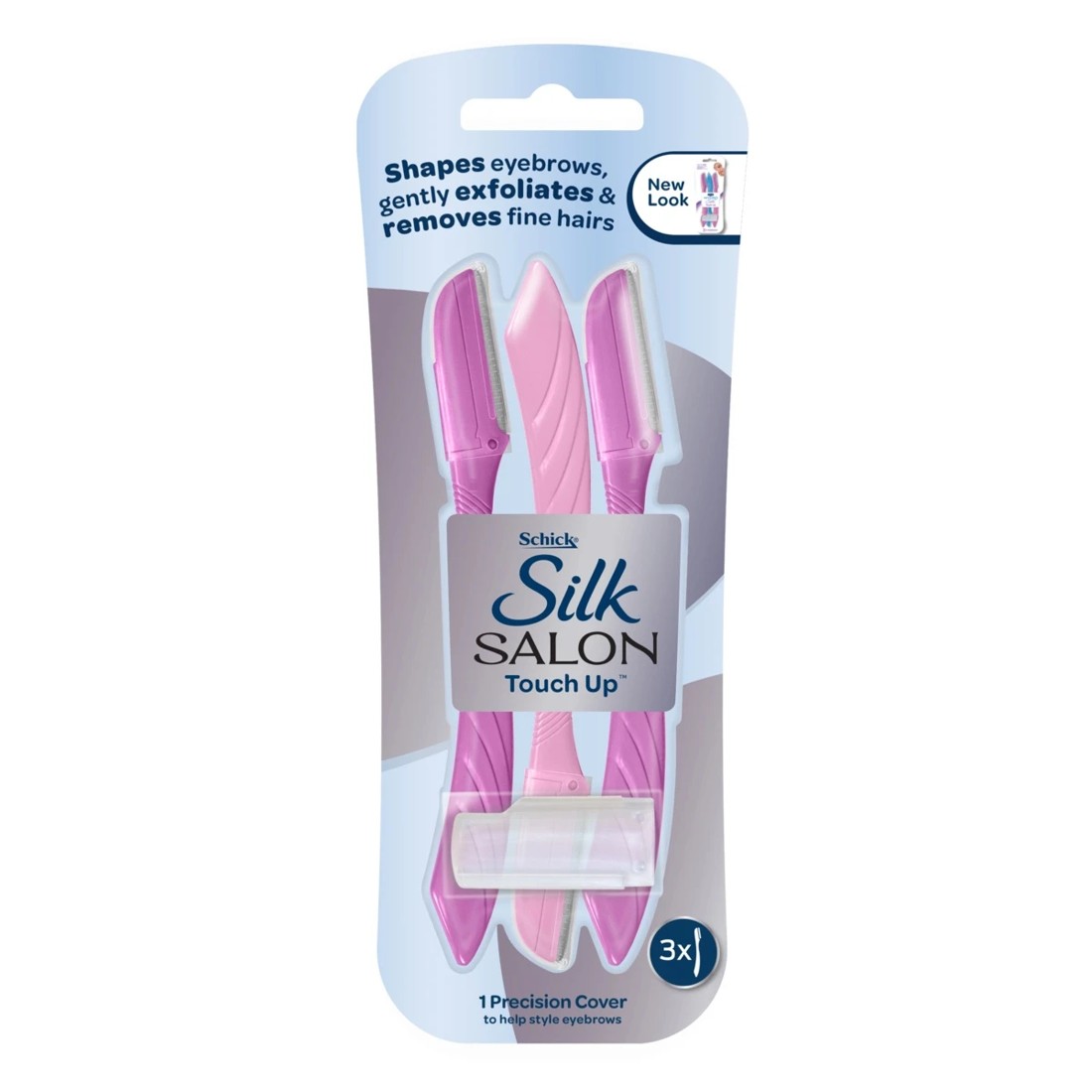 1 Schick 4 Pack Silk Salon Touch-Up Razors, 1 of 5