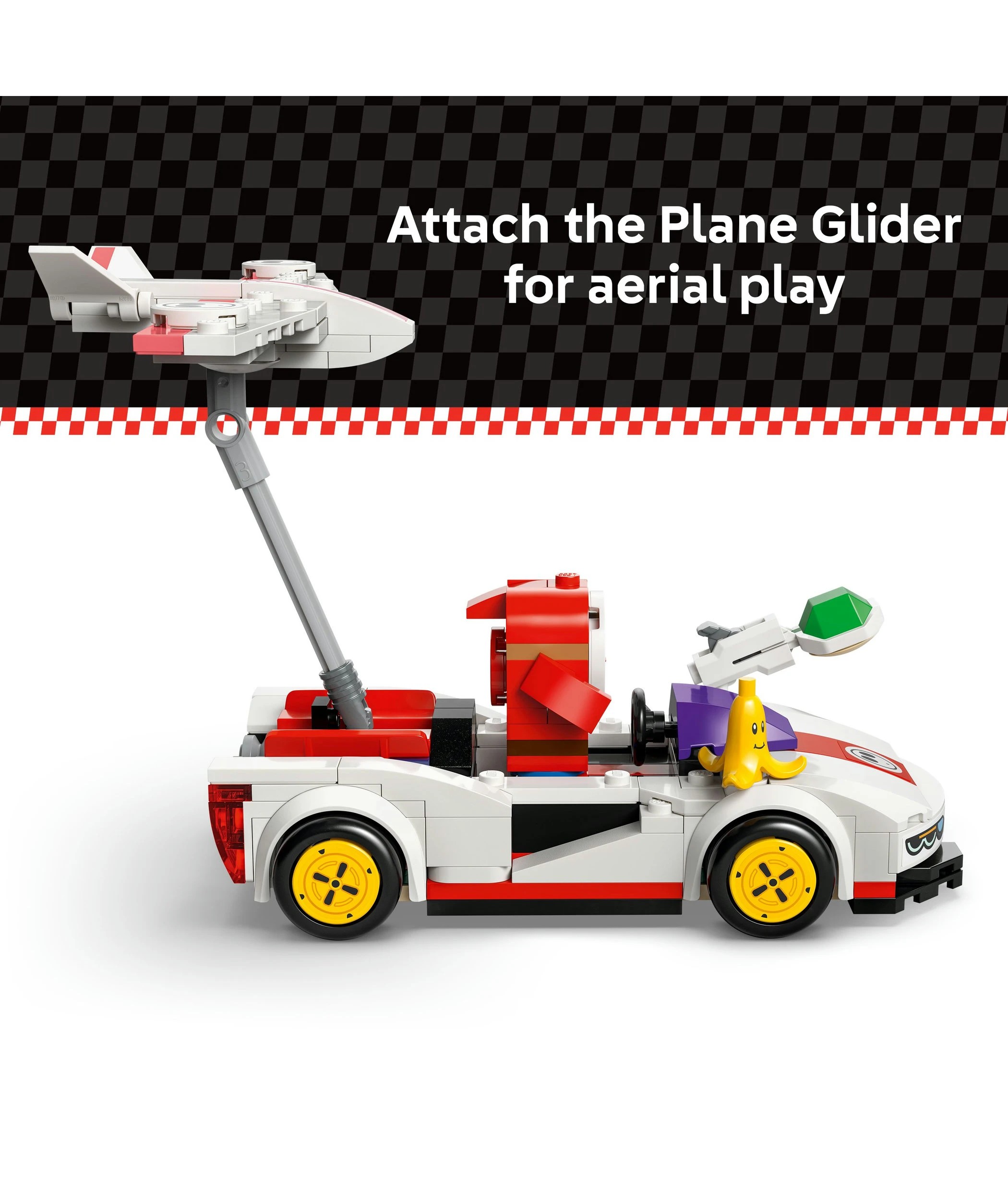 7 LEGO Super Mario: Mario Kart - Shy Guy & P-Wing 72045, 7 of 8