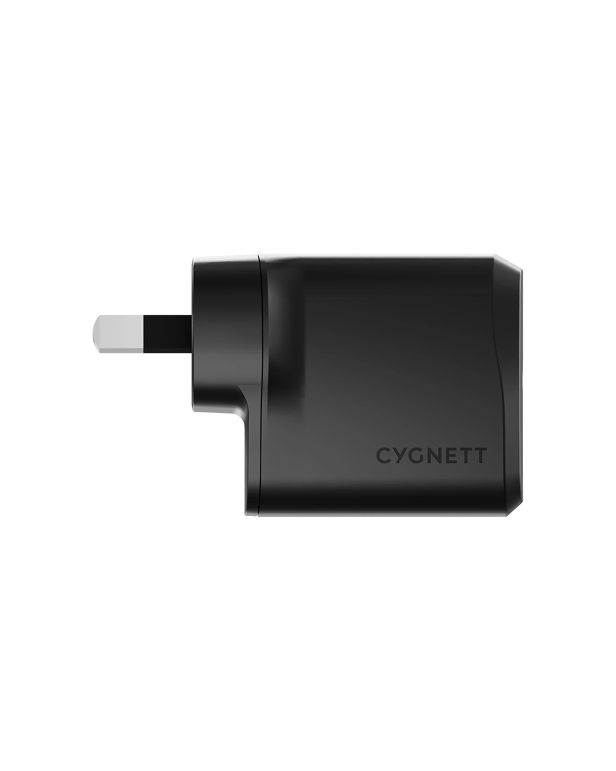 4 Cygnett 2PK PowerPlus 25W GaN USB-C Wall Samsung Charger - Black, 4 of 5