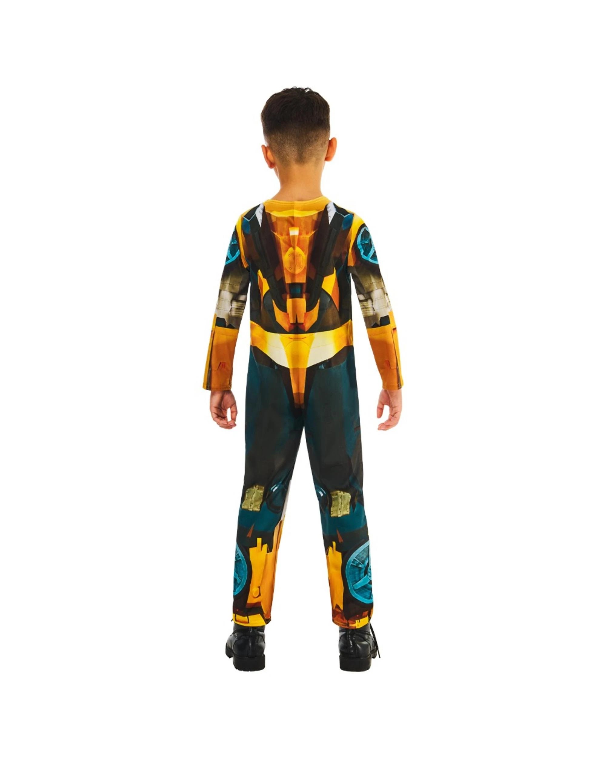 3 Transformers Bumblebee Child Costume Size M 9-10 Years, 3 of 4
