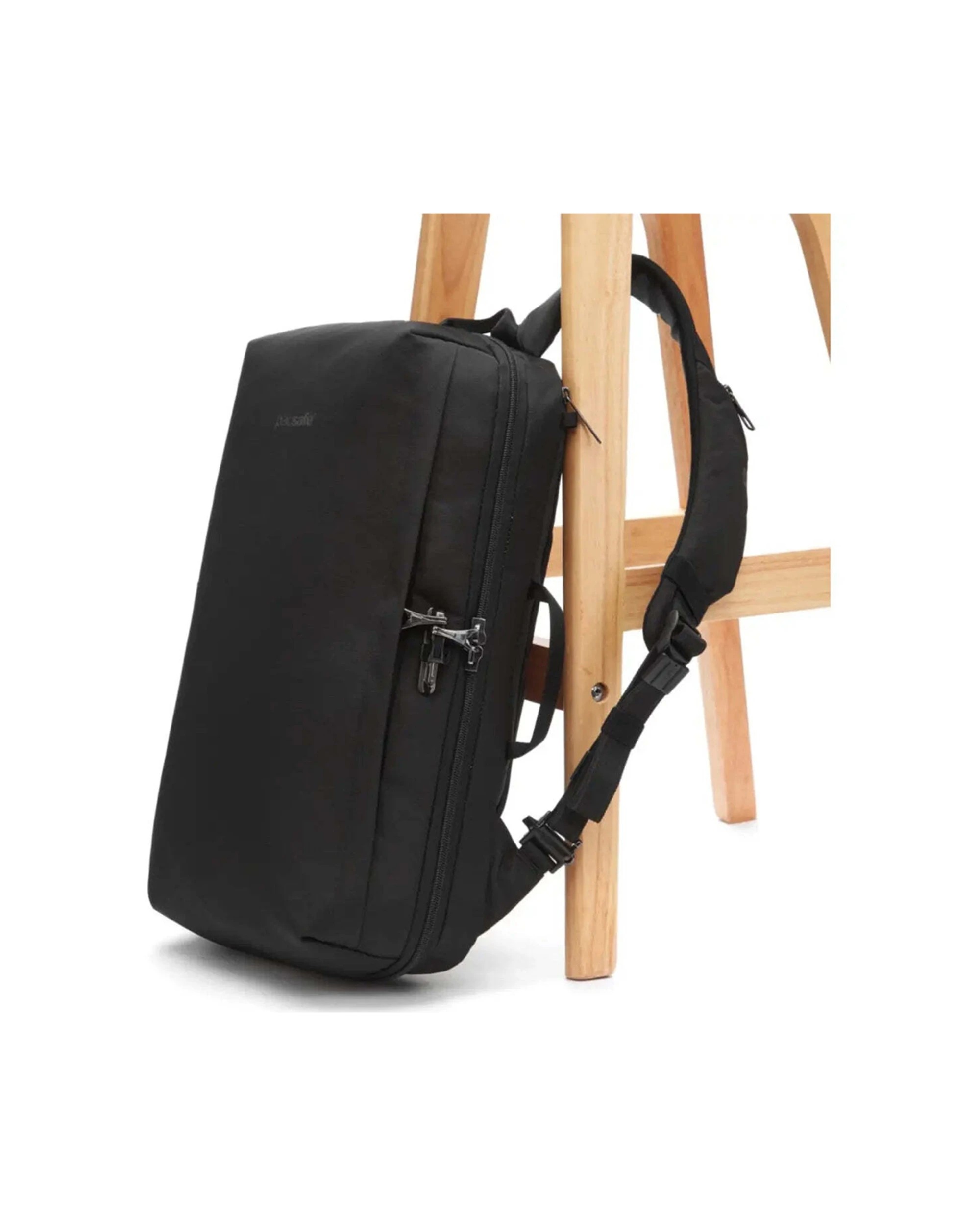 6 Pacsafe Metrosafe X Commuter Anti-Theft 16in Laptop Backpack Water Resistant Polyester 18L - Black, 6 of 8