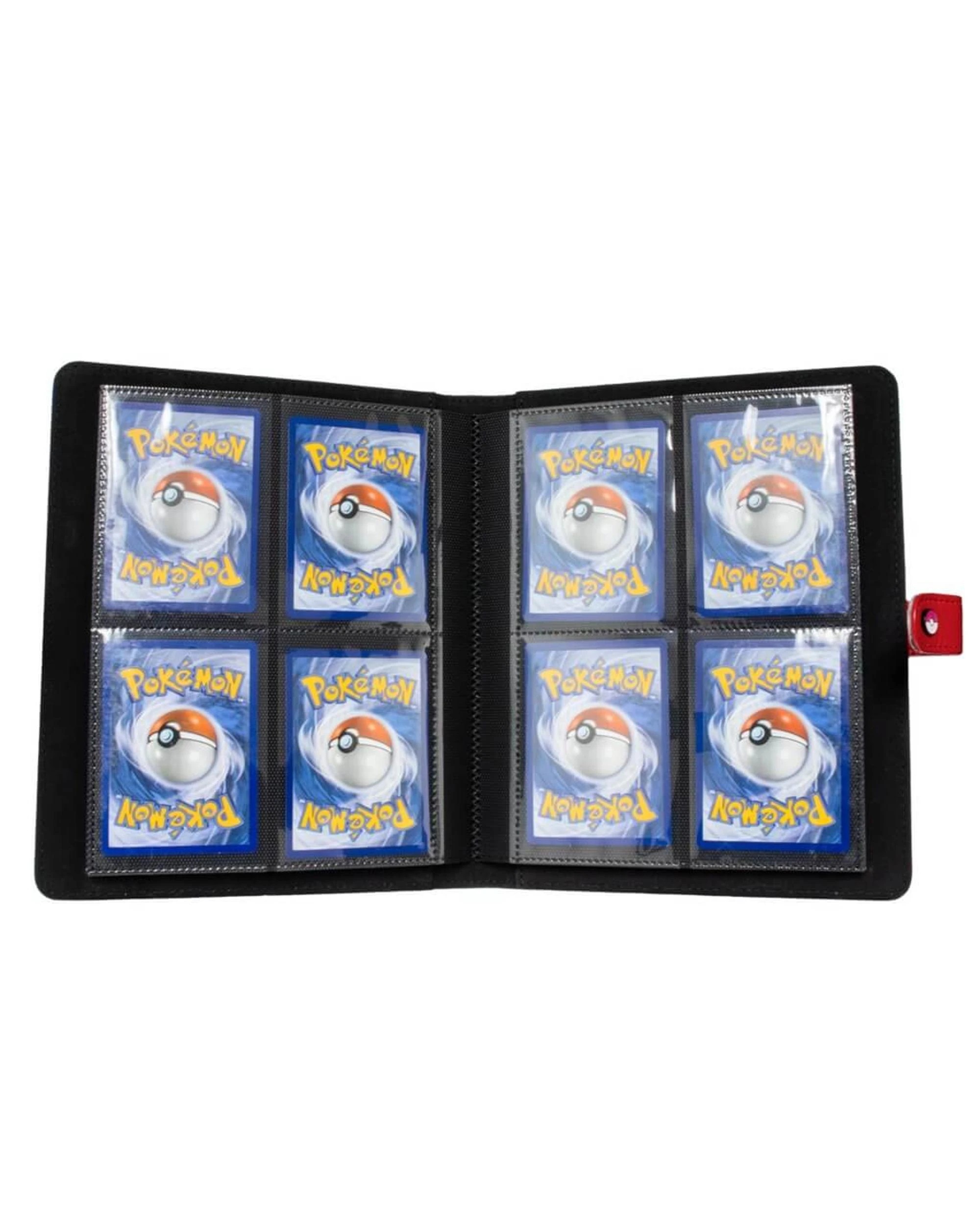 3 Ultra Pro Pokemon 4 Pocket Premium Snap Binder - Red, 3 of 9