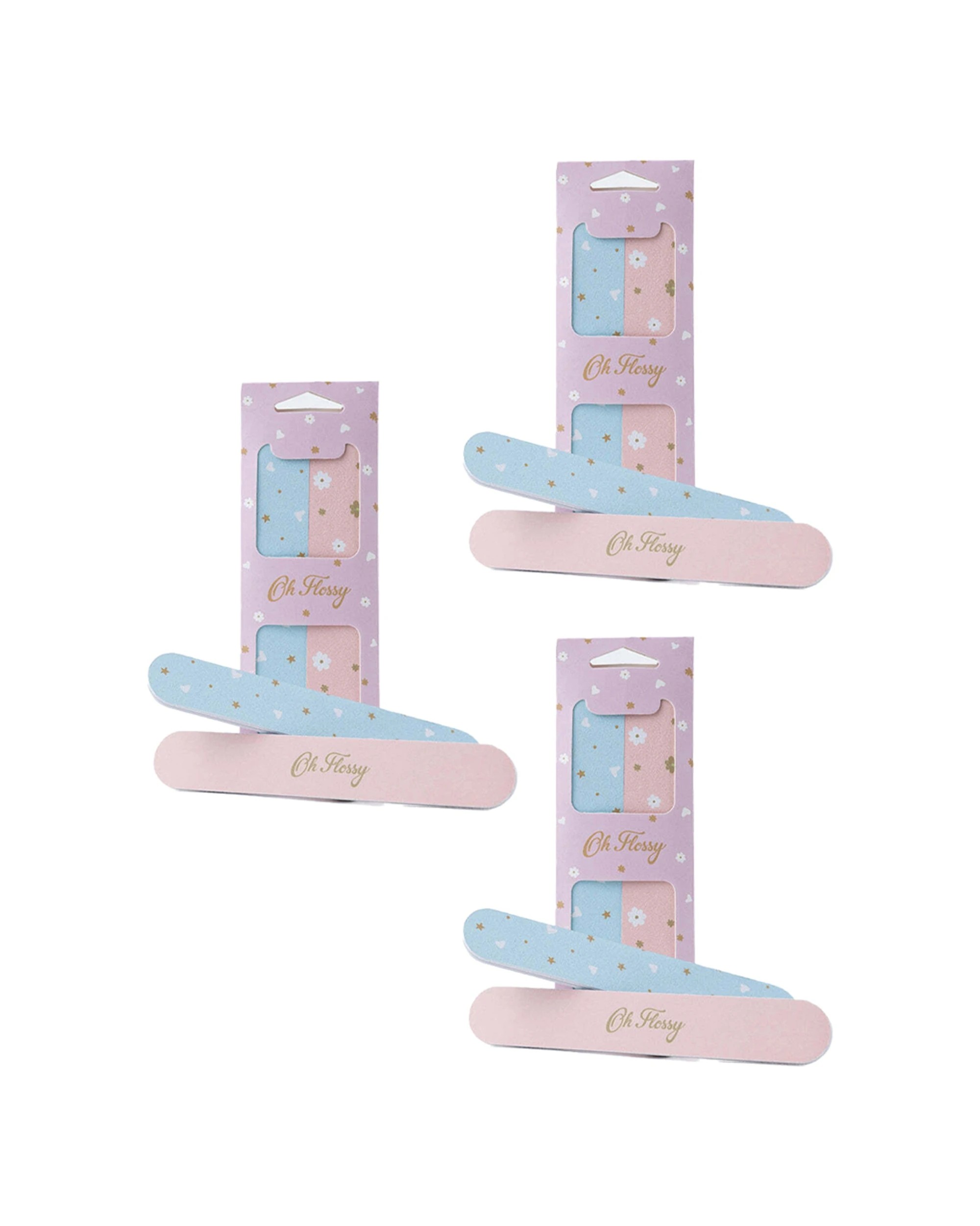 1 OH FLOSSY 3x 2PK Kids Manicure Nail File Set - Multi, 1 of 6