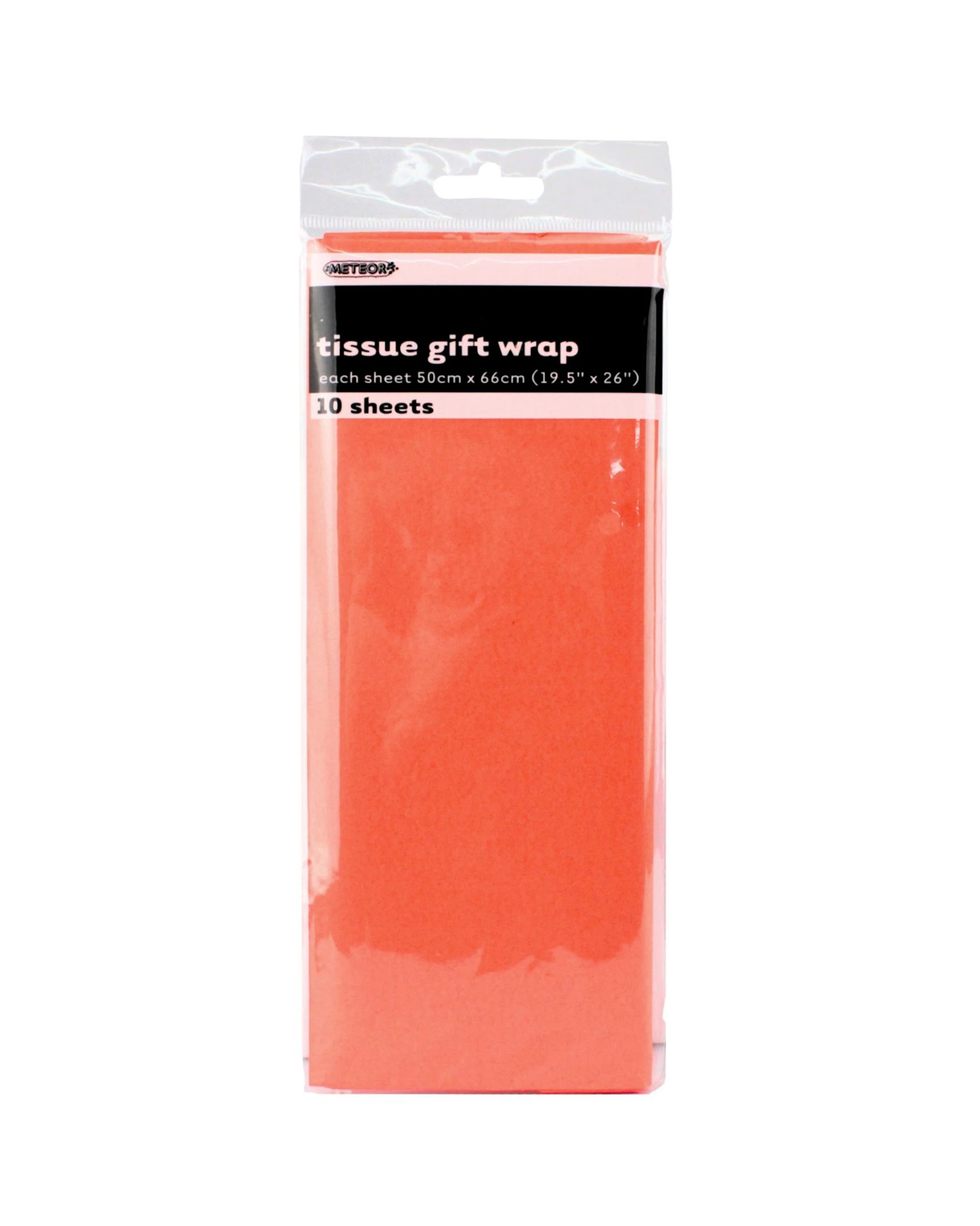 1 Unique Pumpkin Orange Tissue Paper 10 Sheets - Orange, 1 of 1