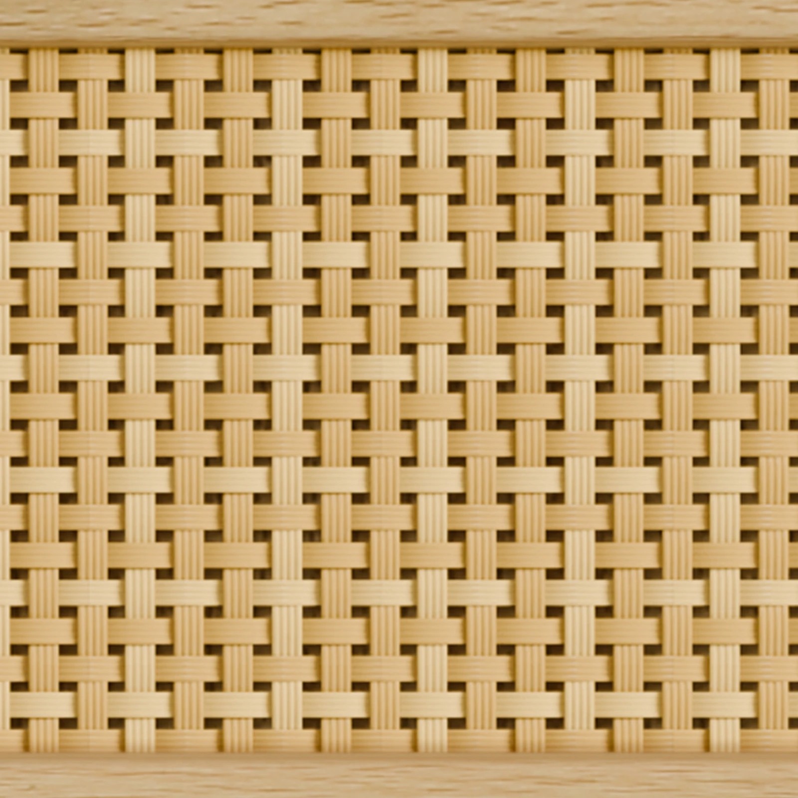 6 Alfordson 6 Chest of Drawers Rattan Storage Cabinet Dresser - Oak, 6 of 10