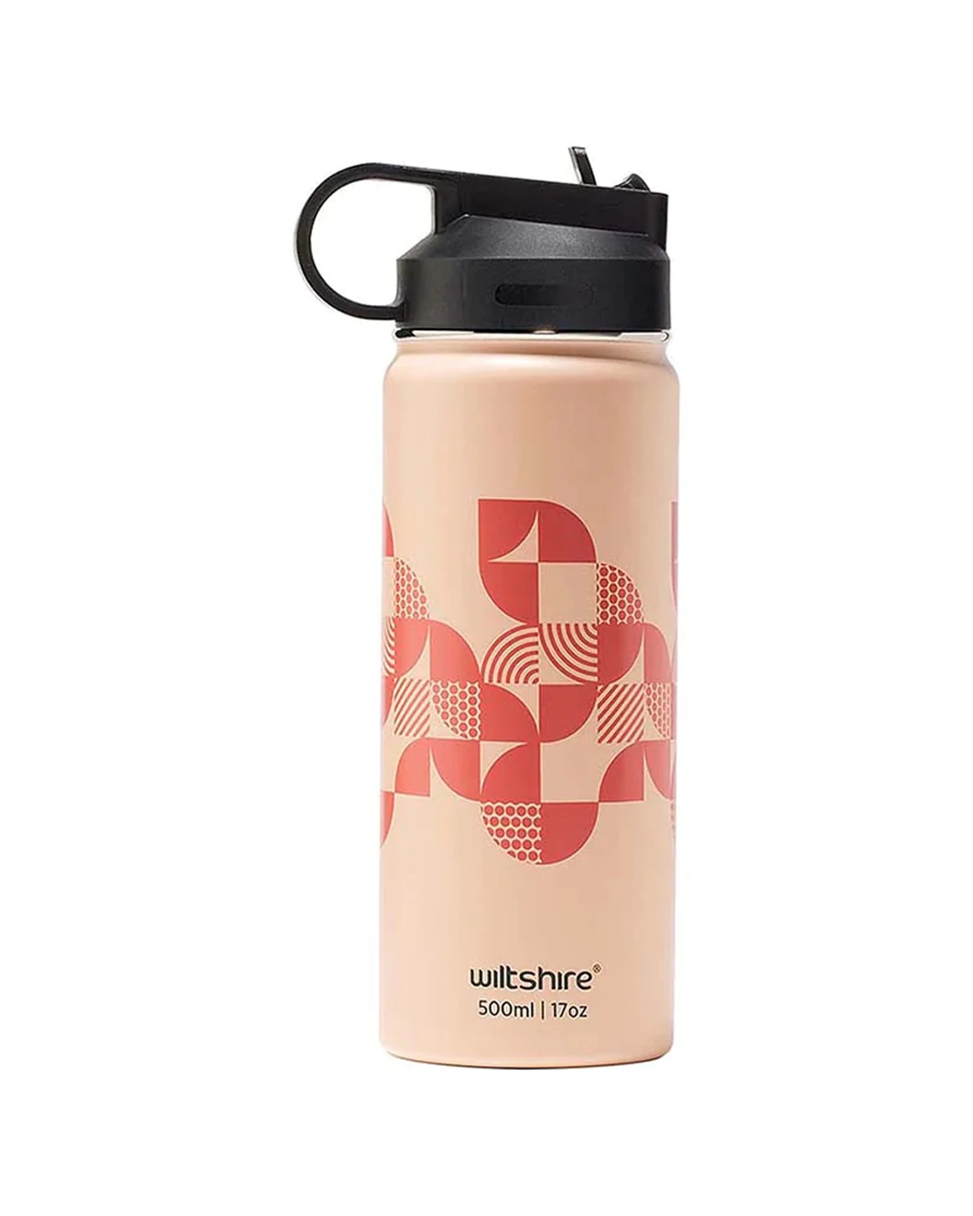 2 Wiltshire Stainless Steel Cold Hot Water Liquid Drinking Bottle 500ml Watermelon - Multi, 2 of 3