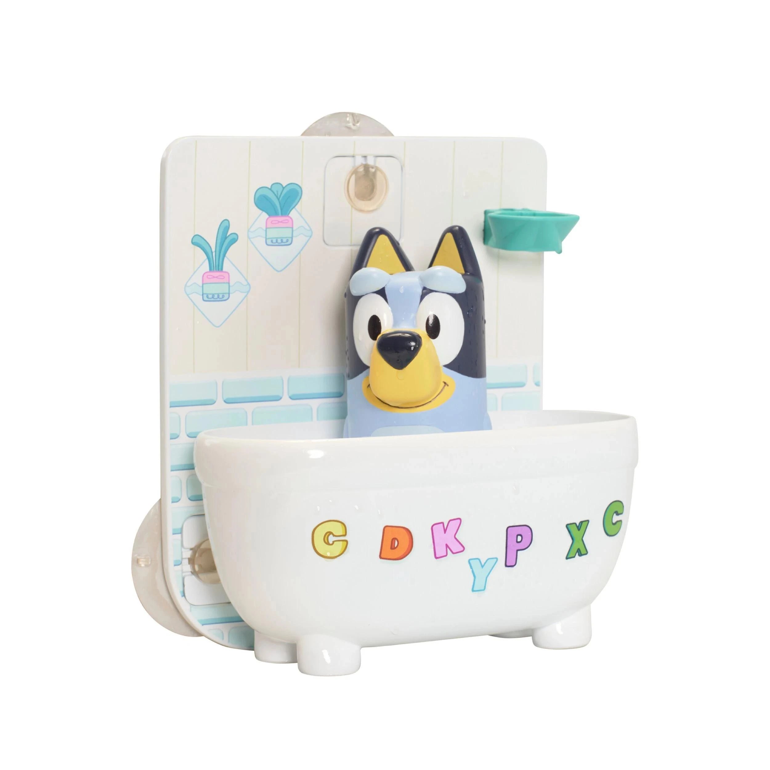 2 Bluey Shower & Scrub Bath Toy - Multi, 2 of 7