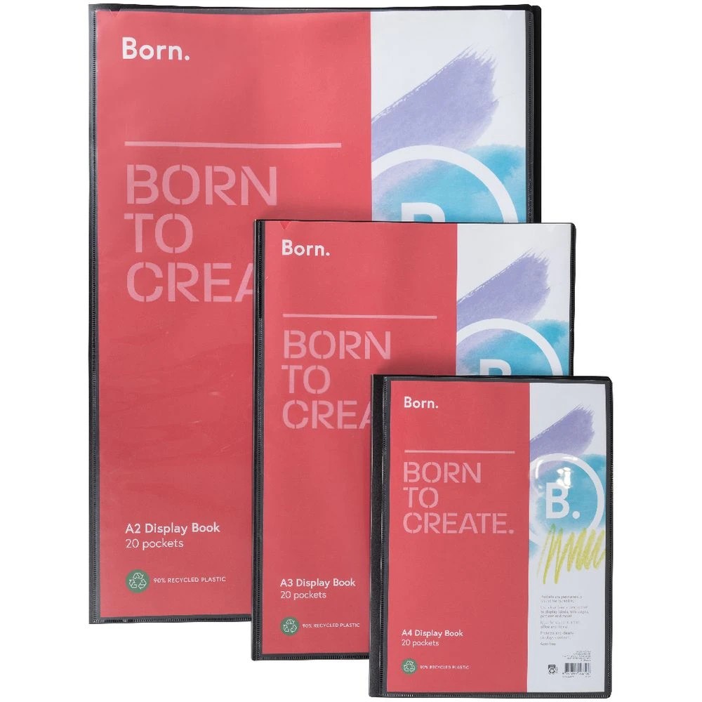 3 Born Fixed Display Book A2 20 Pocket, 3 of 3
