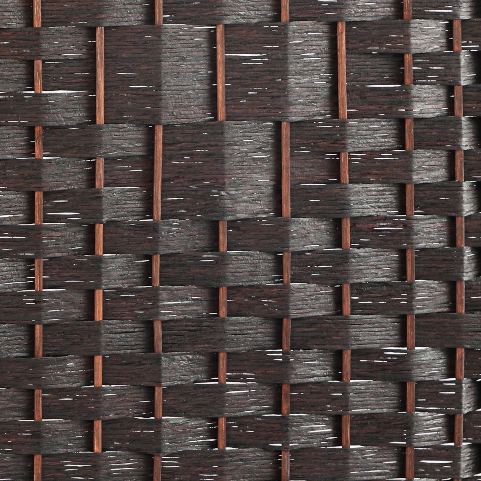 10 Oikiture 4 Panel Room Divider Screen Privacy Dividers - Brown, 10 of 10