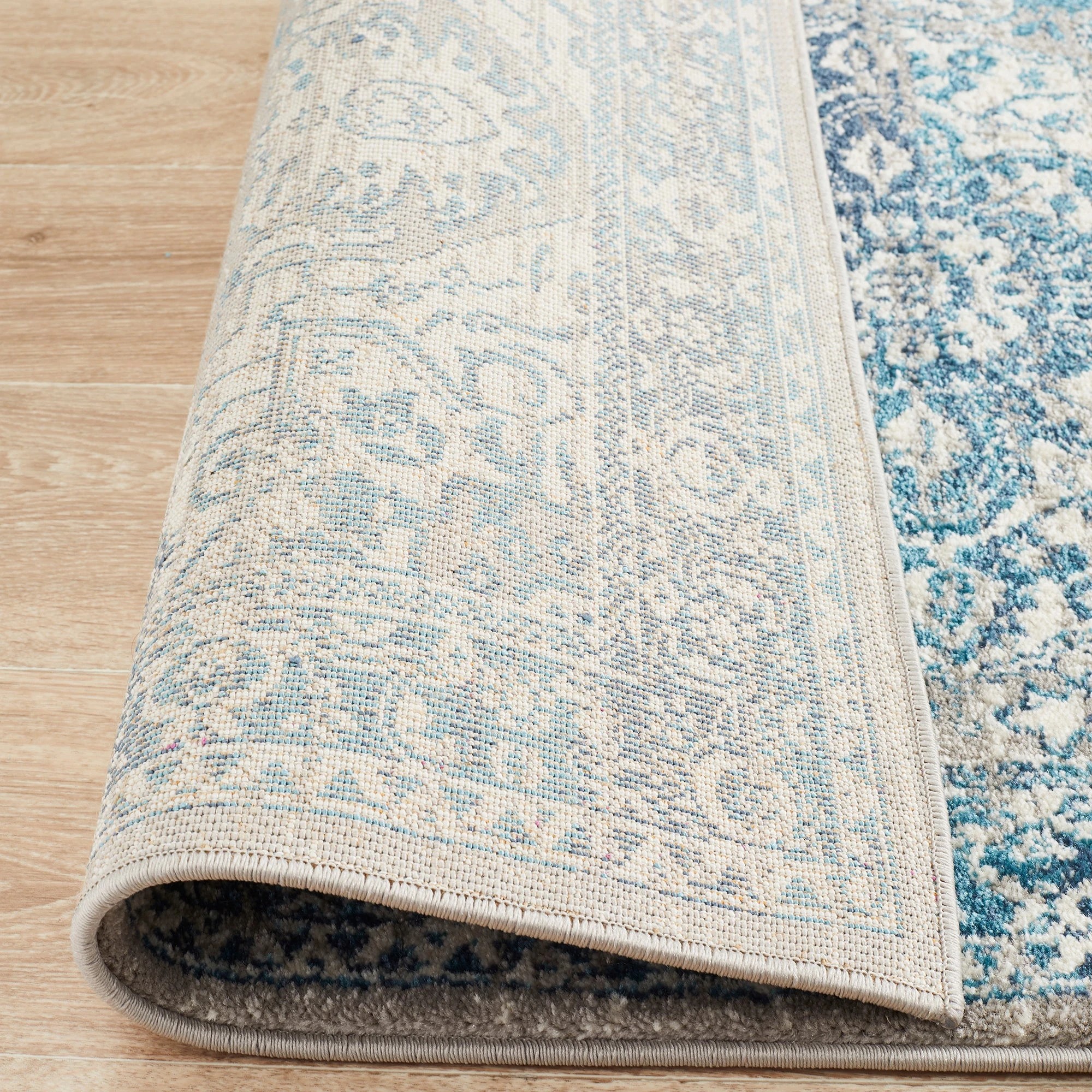 7 Common Ground Rugs Atlas 207 400x80cm - White, 7 of 8