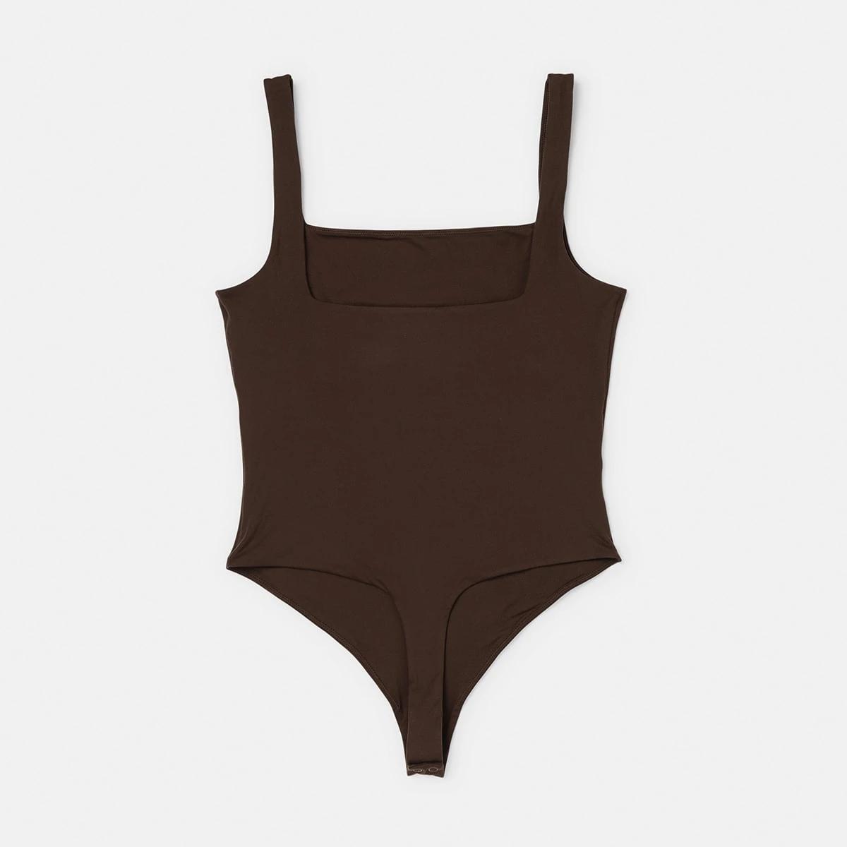 6 Smoothing Bodysuit Fudge Brwn, 6 of 6