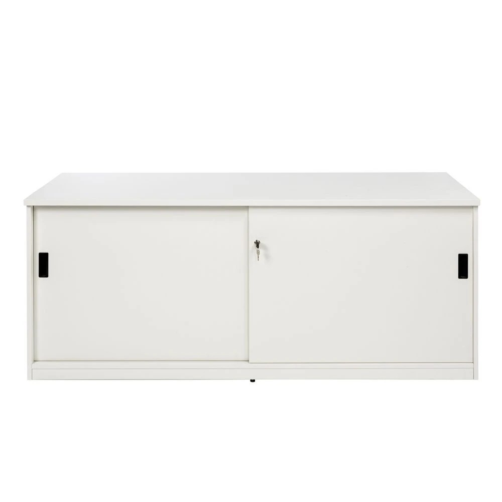 4 Stilford Professional Sliding Door Credenza 1800mm White Cabinets Cupboards, Lockers and Credenzas, 4 of 4