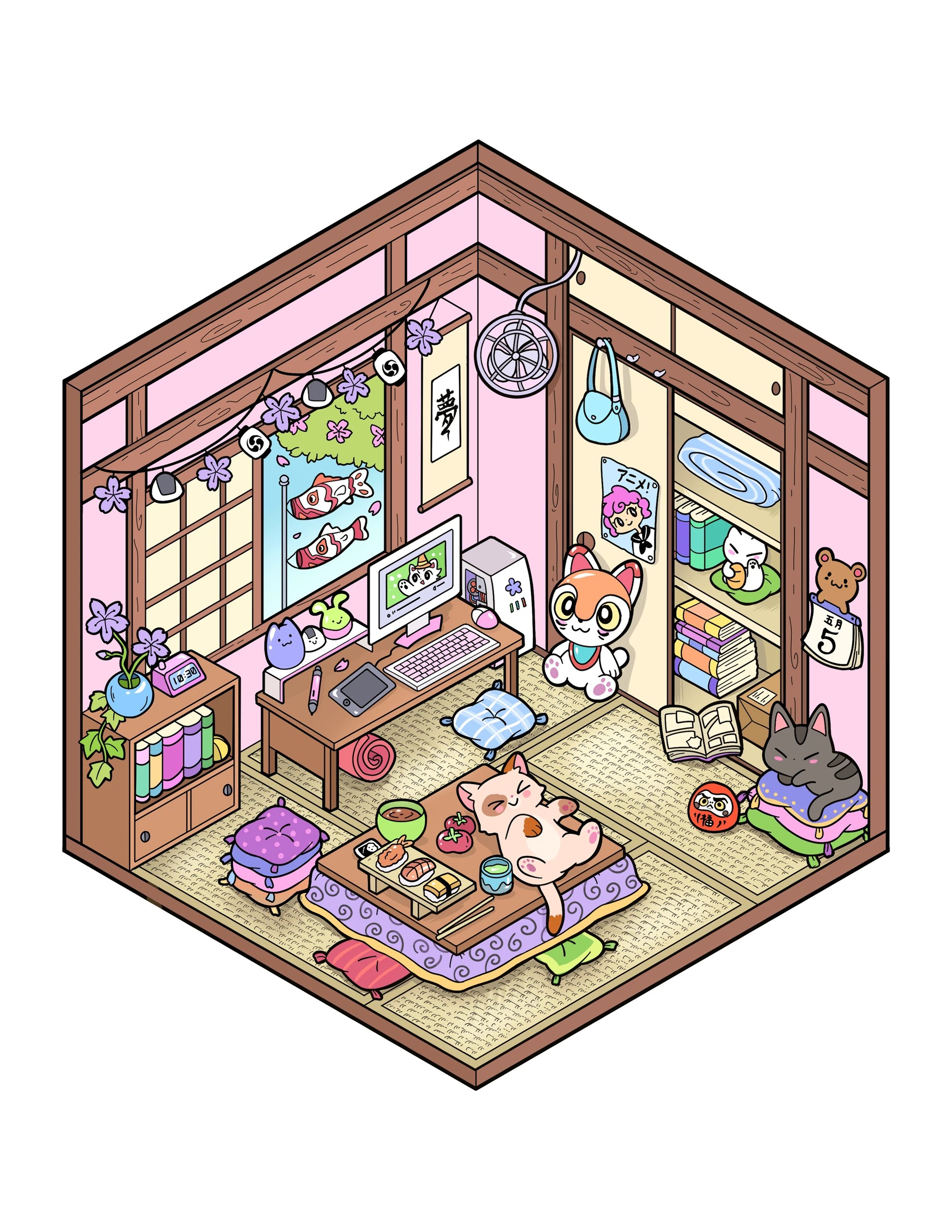 2 Tiny Rooms by Jade Summer - Book, 2 of 4