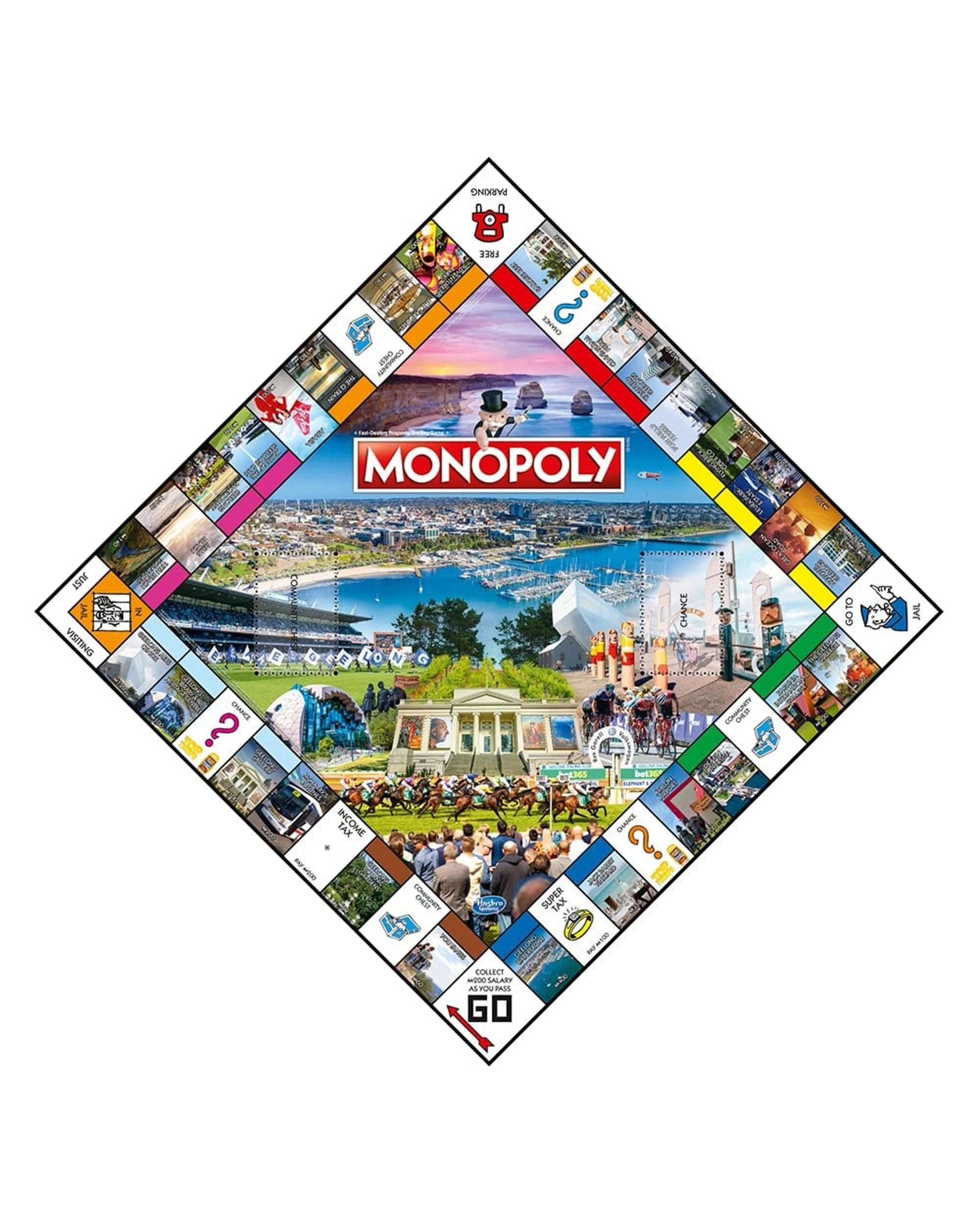 2 Monopoly: Geelong Edition Board Game, 2 of 3