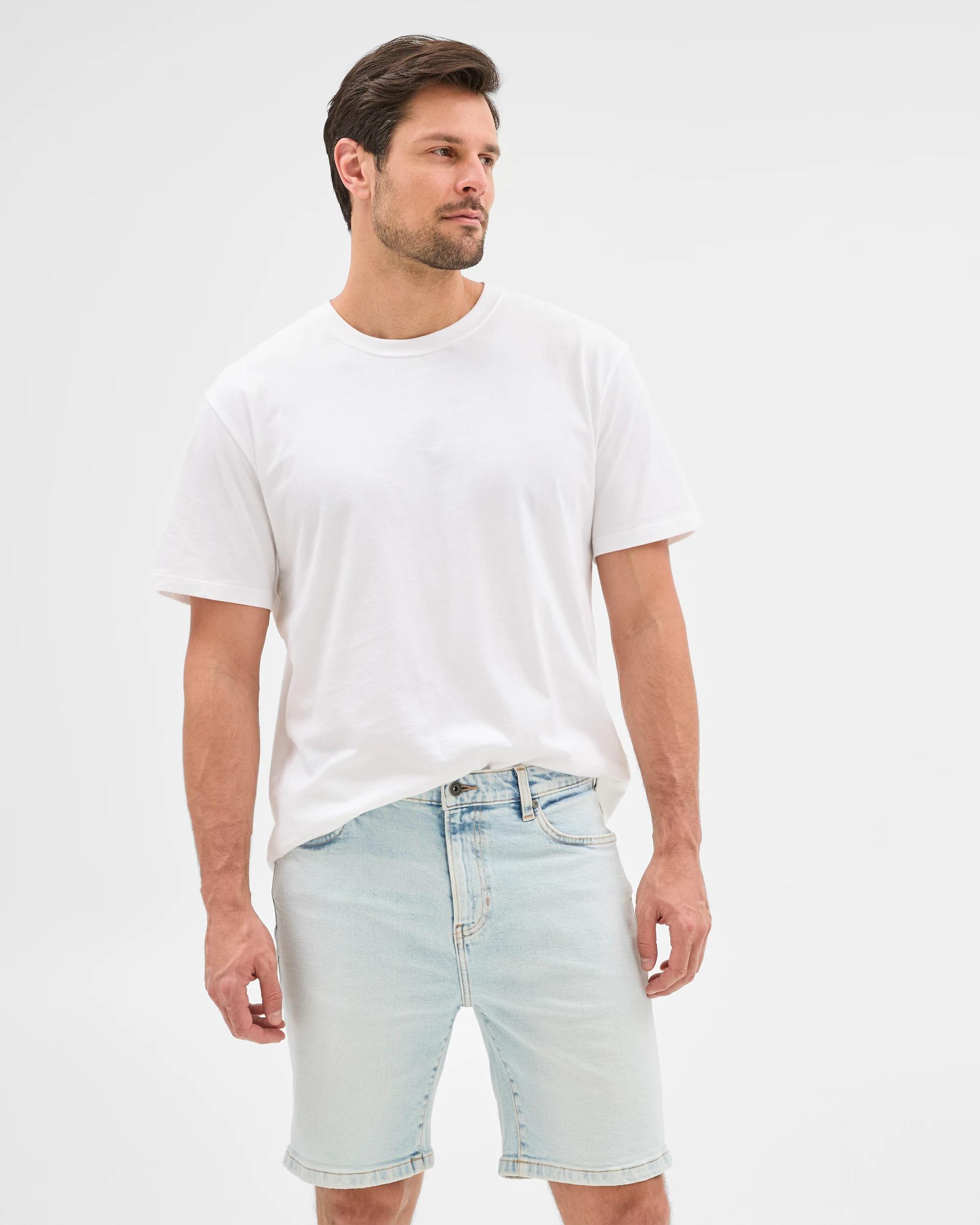 6 Target Denim Shorts BLEACH BLUE, 6 of 6