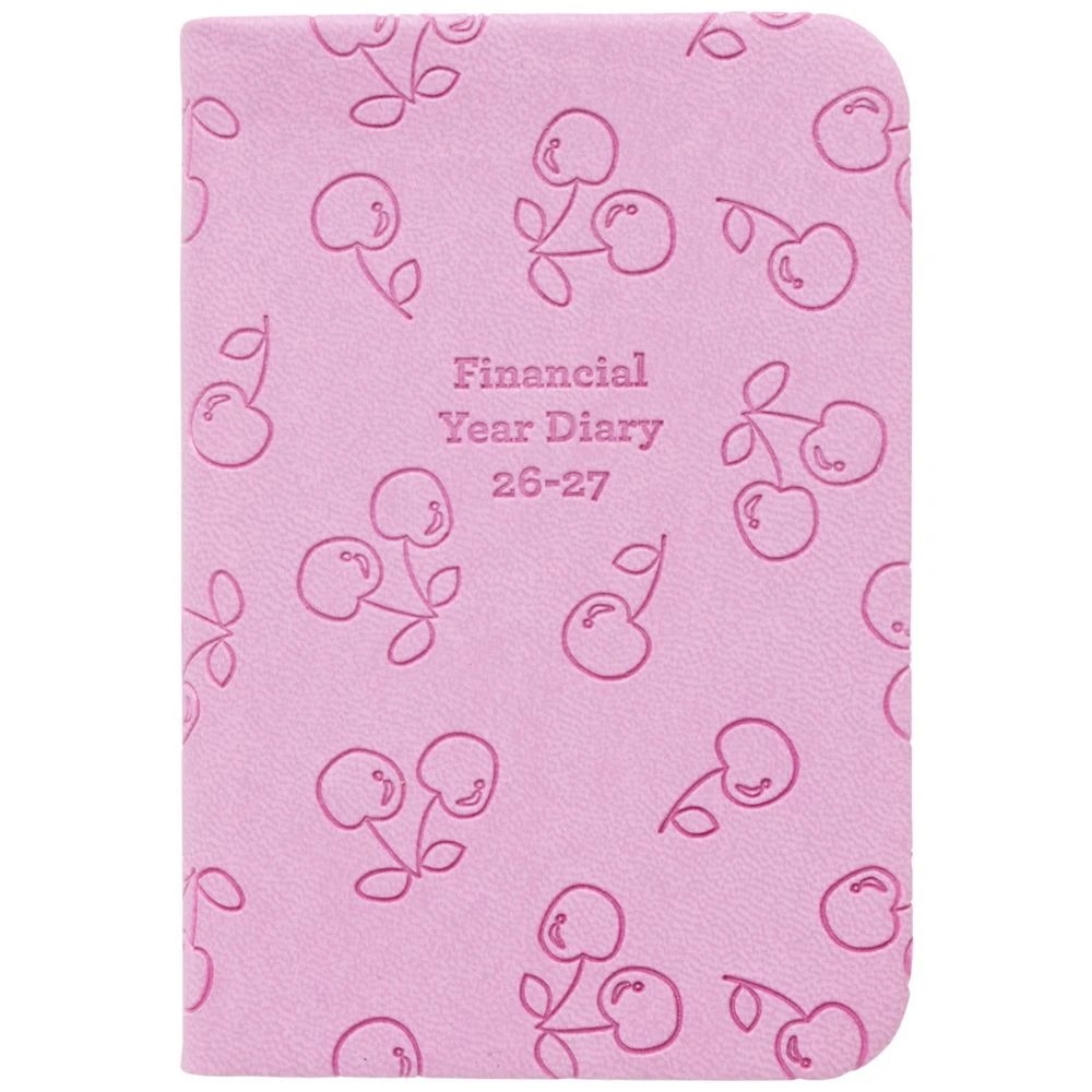 2 J.Burrows A7 Week-To-View Embossed Diary FY26/27 Pink, 2 of 6