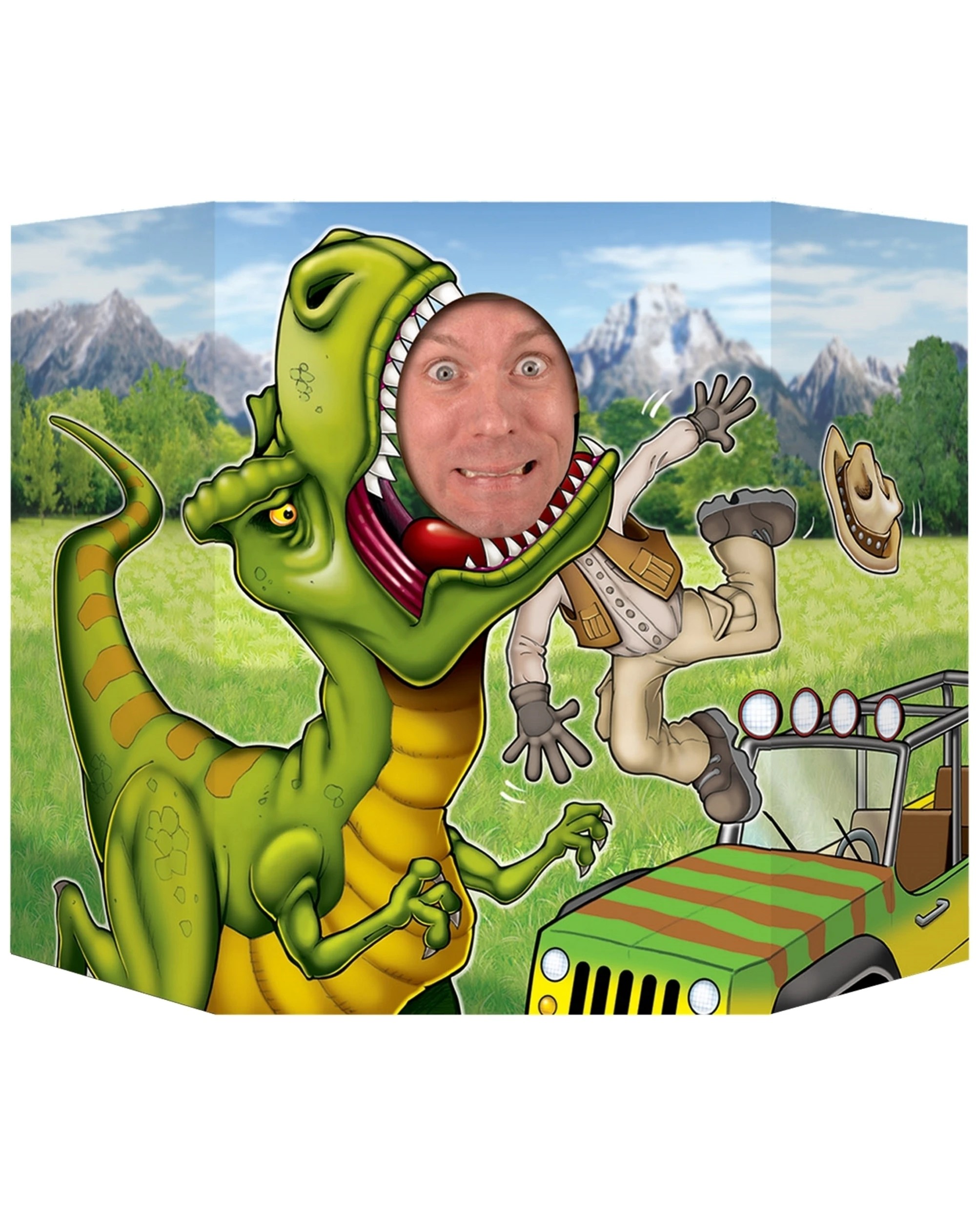1 Beistle Dinosaur Party Photo Prop - Multi, 1 of 1