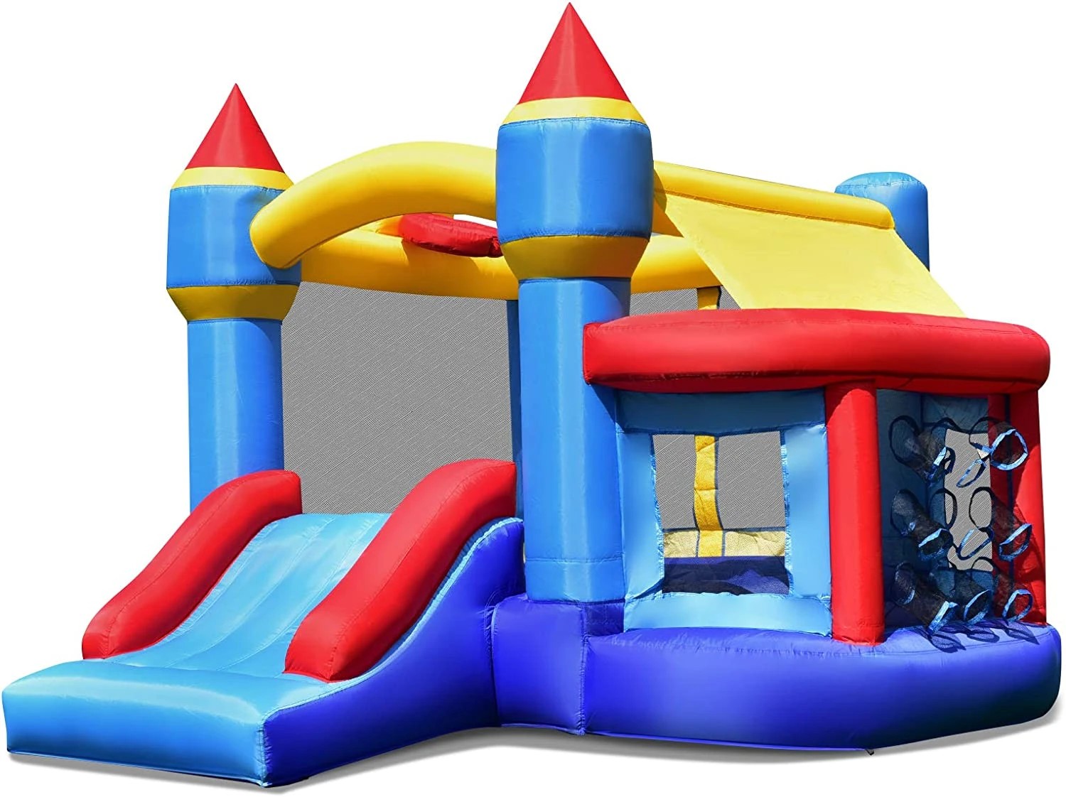 1 Costway 5-IN-1 Inflatable Jumping Castle Bouncer Playhouse No Blower, 1 of 1