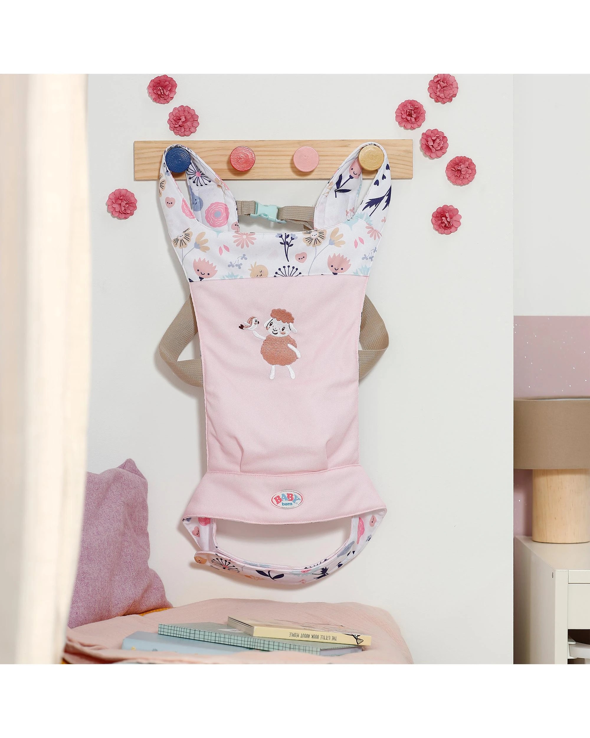 3 Baby Born Baby Carrier - Flower, 3 of 5