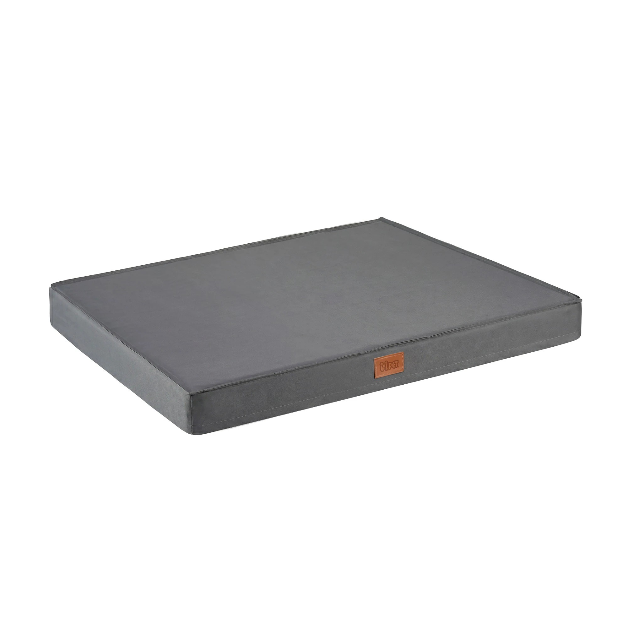 1 i.Pet Dog Bed Large Water-resistant Egg Crate Foam Orthopedic Pet Mat - Grey, 1 of 9