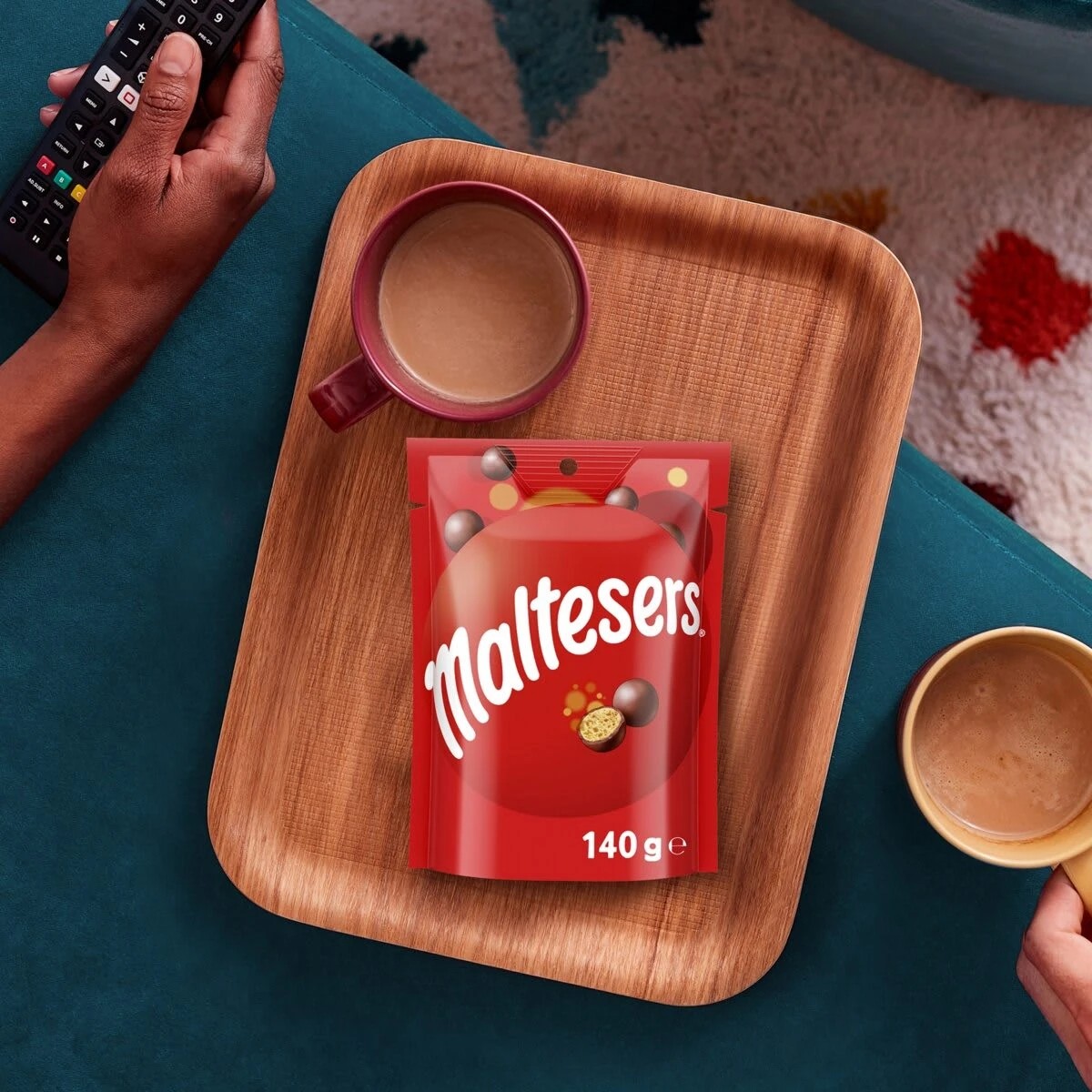 6 Maltesers Milk Chocolate Snack and Share Bag 140g, 6 of 7