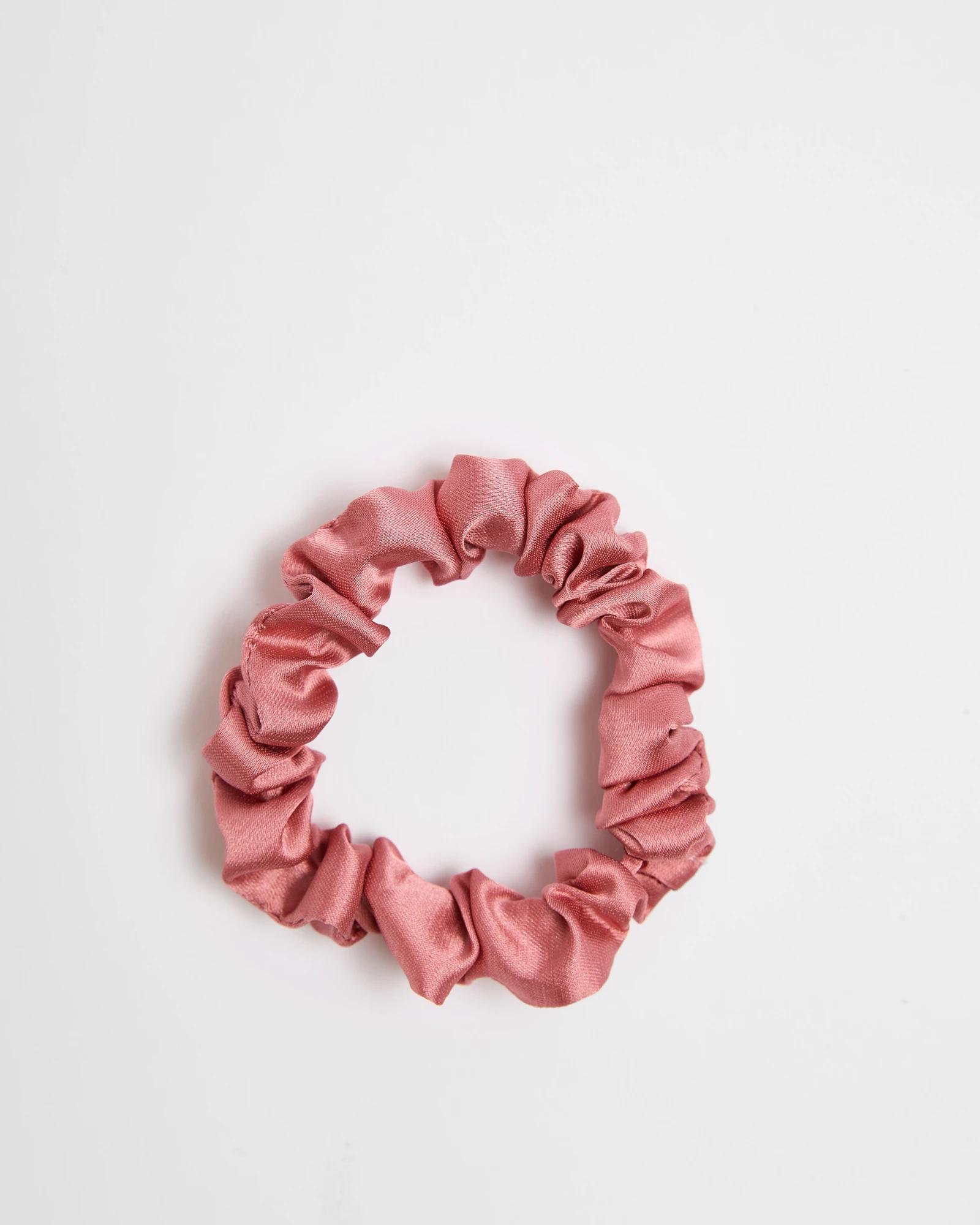 2 Target 5 Pack Satin Scrunchies PINK, 2 of 2