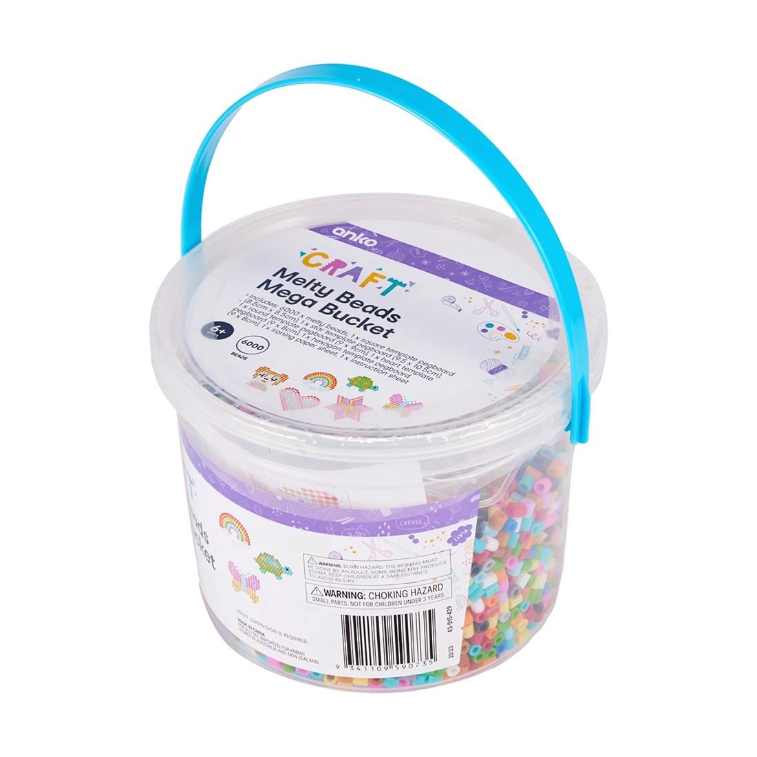 1 6000 Piece Melty Beads Mega Bucket, 1 of 10