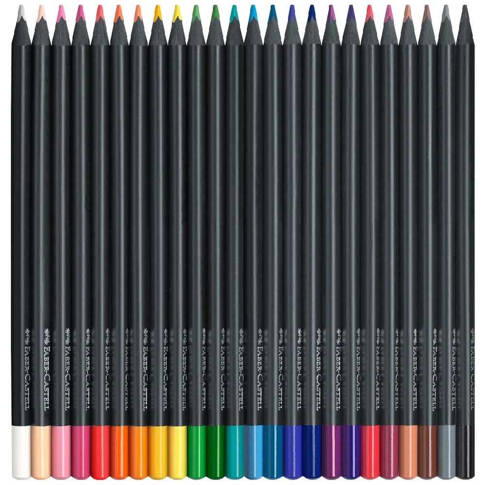 2 Faber-Castell Black Edition Pencil Tin Assorted 24 Pack, 2 of 4
