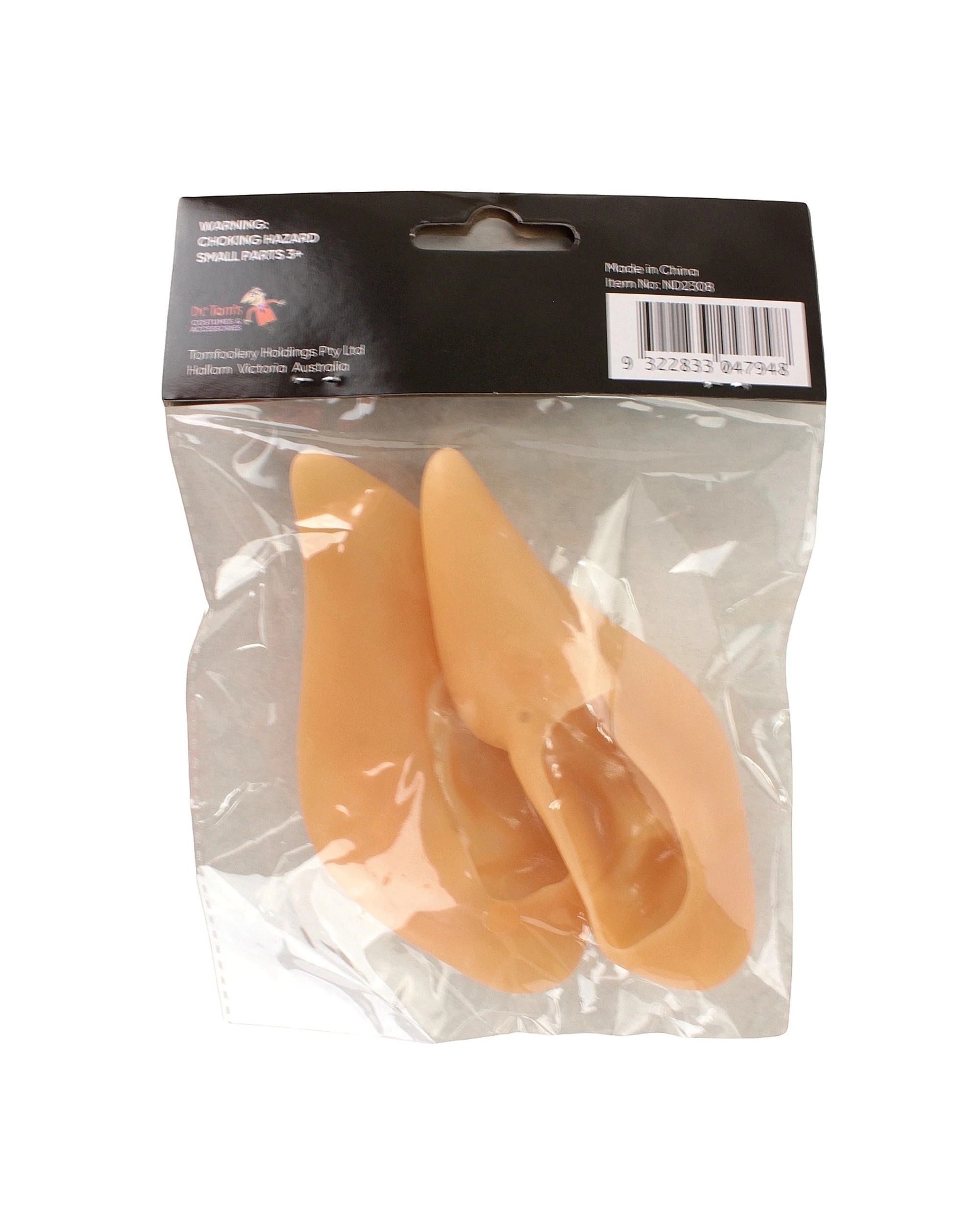 3 Tomfoolery Pointy Pixie Ears - One Size - Beige, 3 of 3