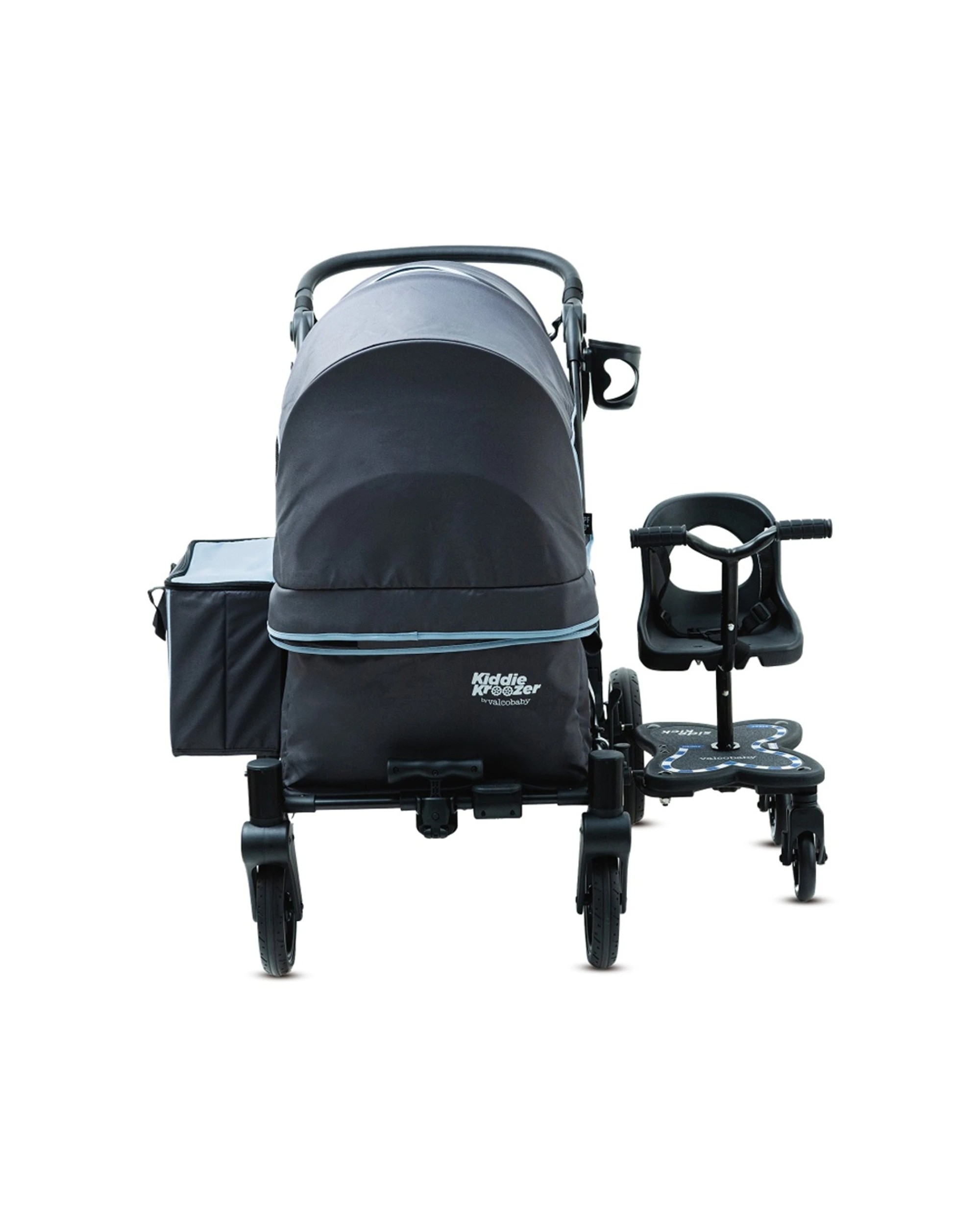 5 Valcobaby Sidekick For Kiddie Kroozer Wagon Toddler/Kids Ride-On Board 15m+ Up to 22kg - Black, 5 of 5
