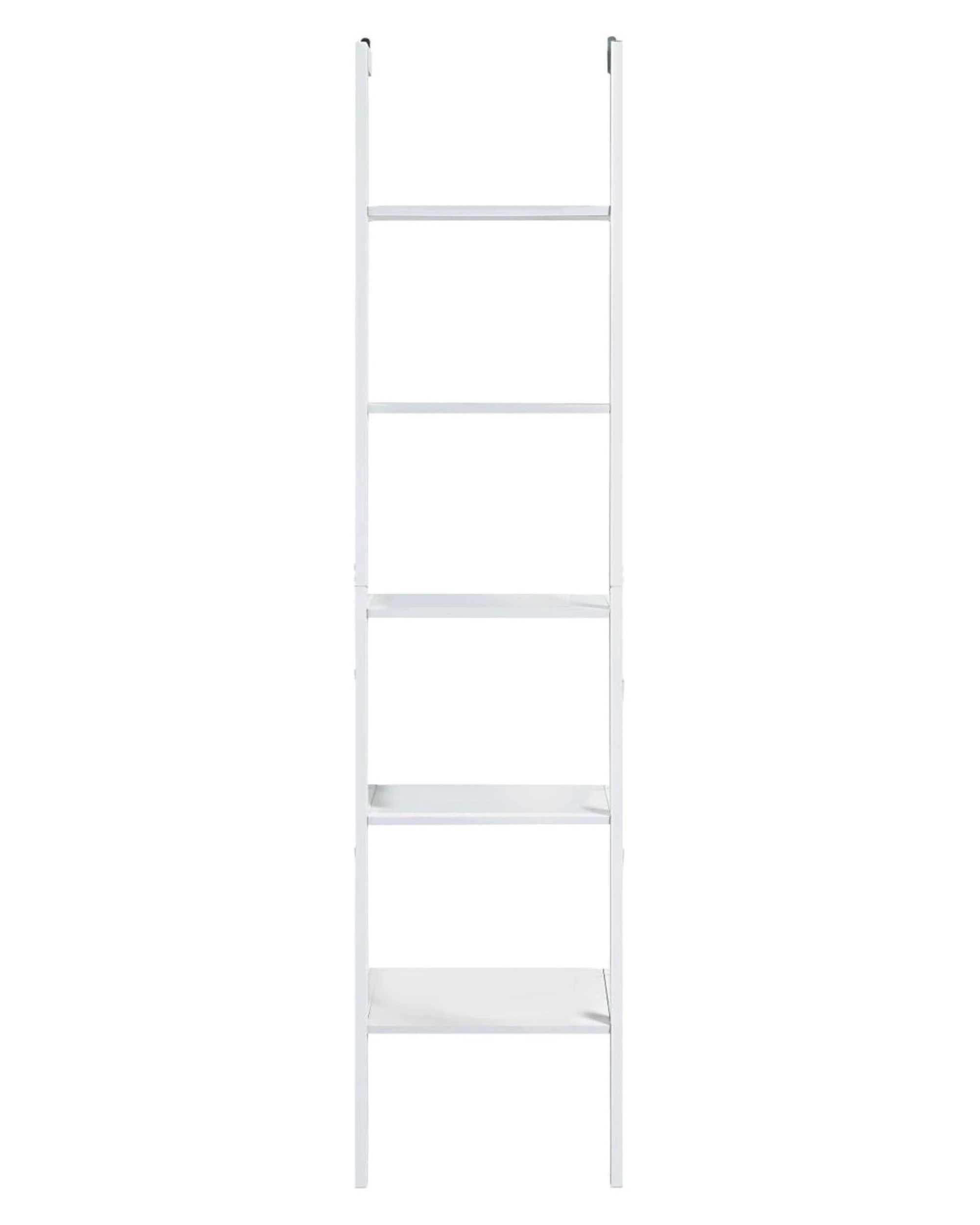 2 Sarantino Amelia 5-tier Ladder Shelf In White, 2 of 10