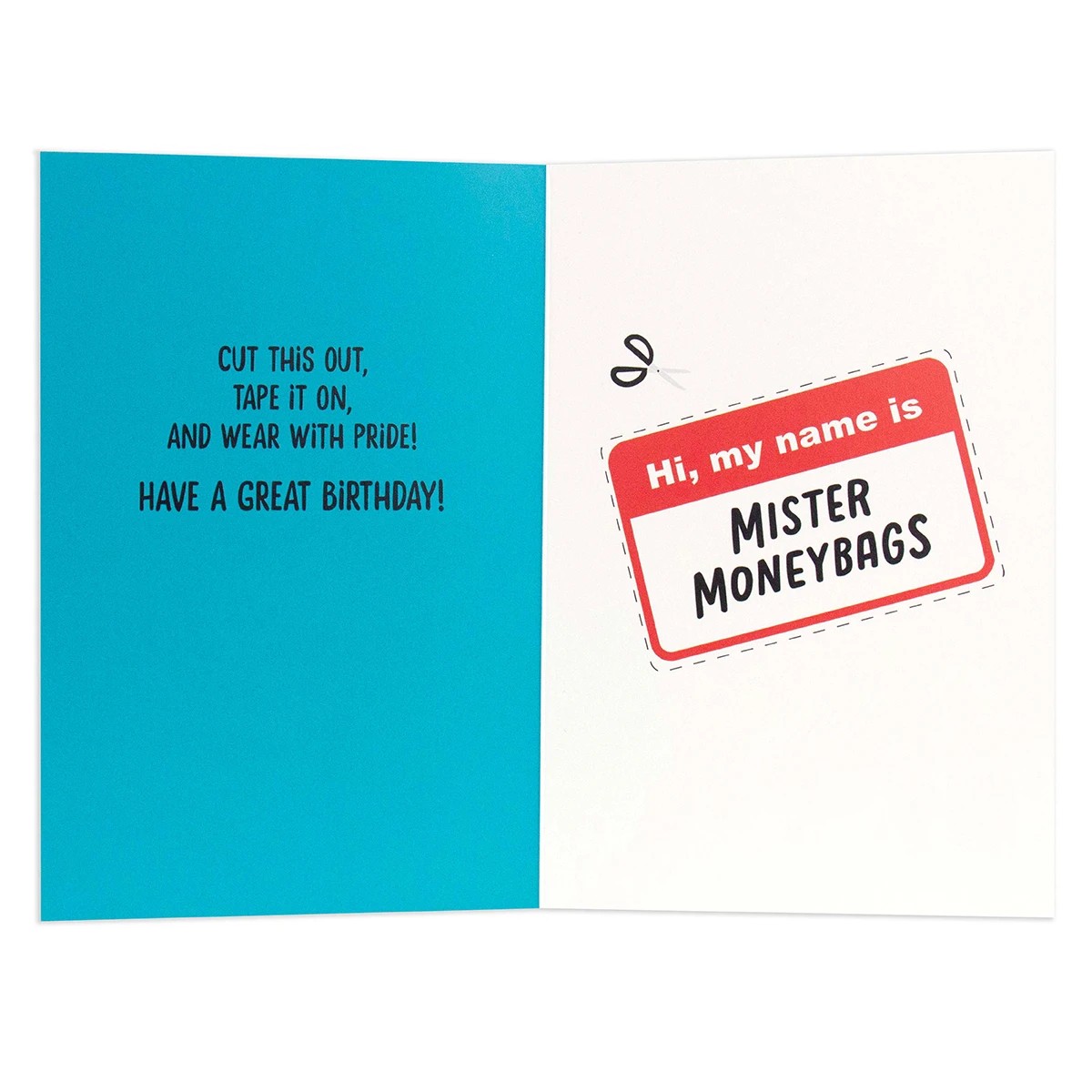 2 Connections from Hallmark Birthday Card - Bag of Cash, 2 of 3