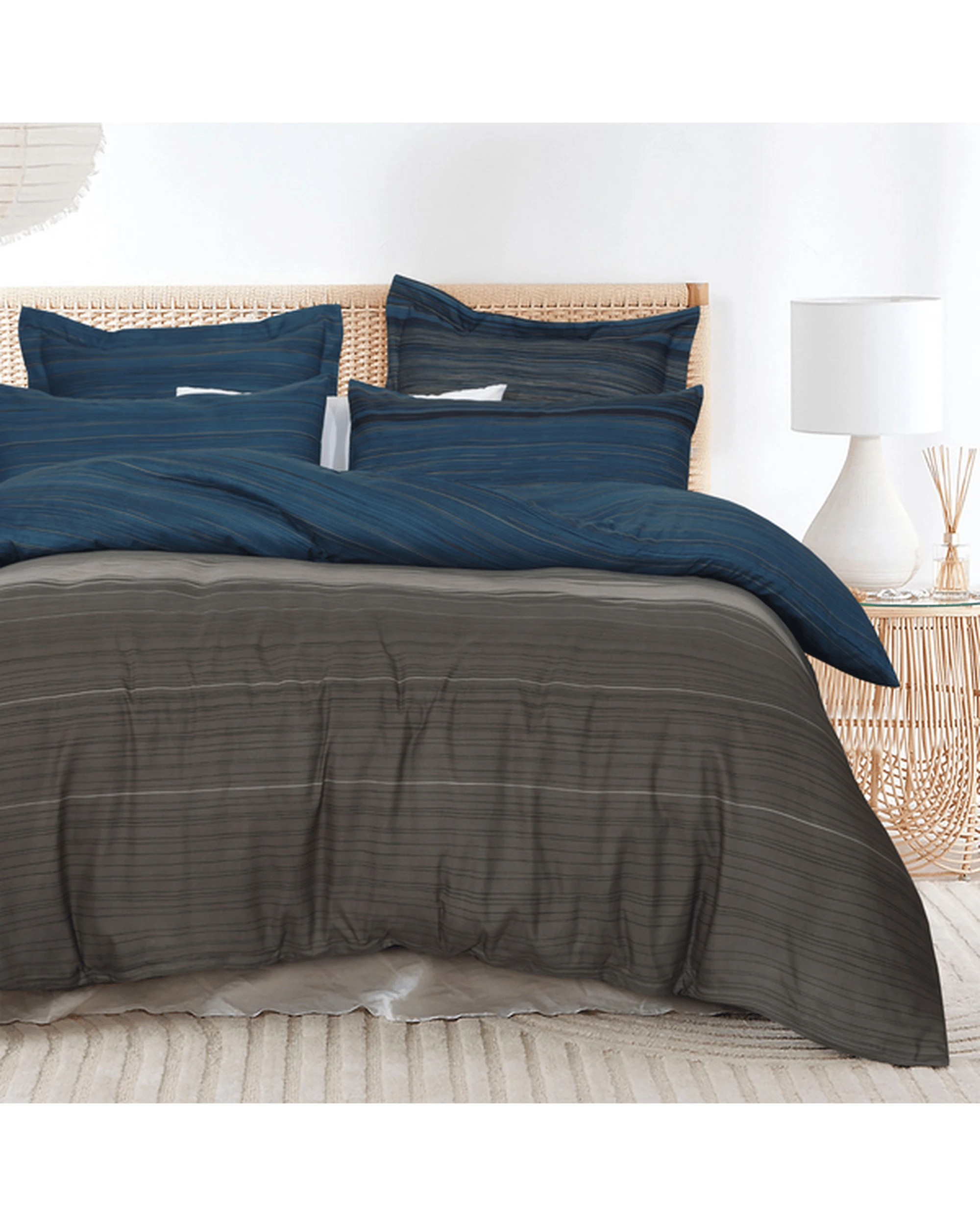 2 Amsons Quilt Cover Set With European Pillow Covers - King Bed - Multi, 2 of 6