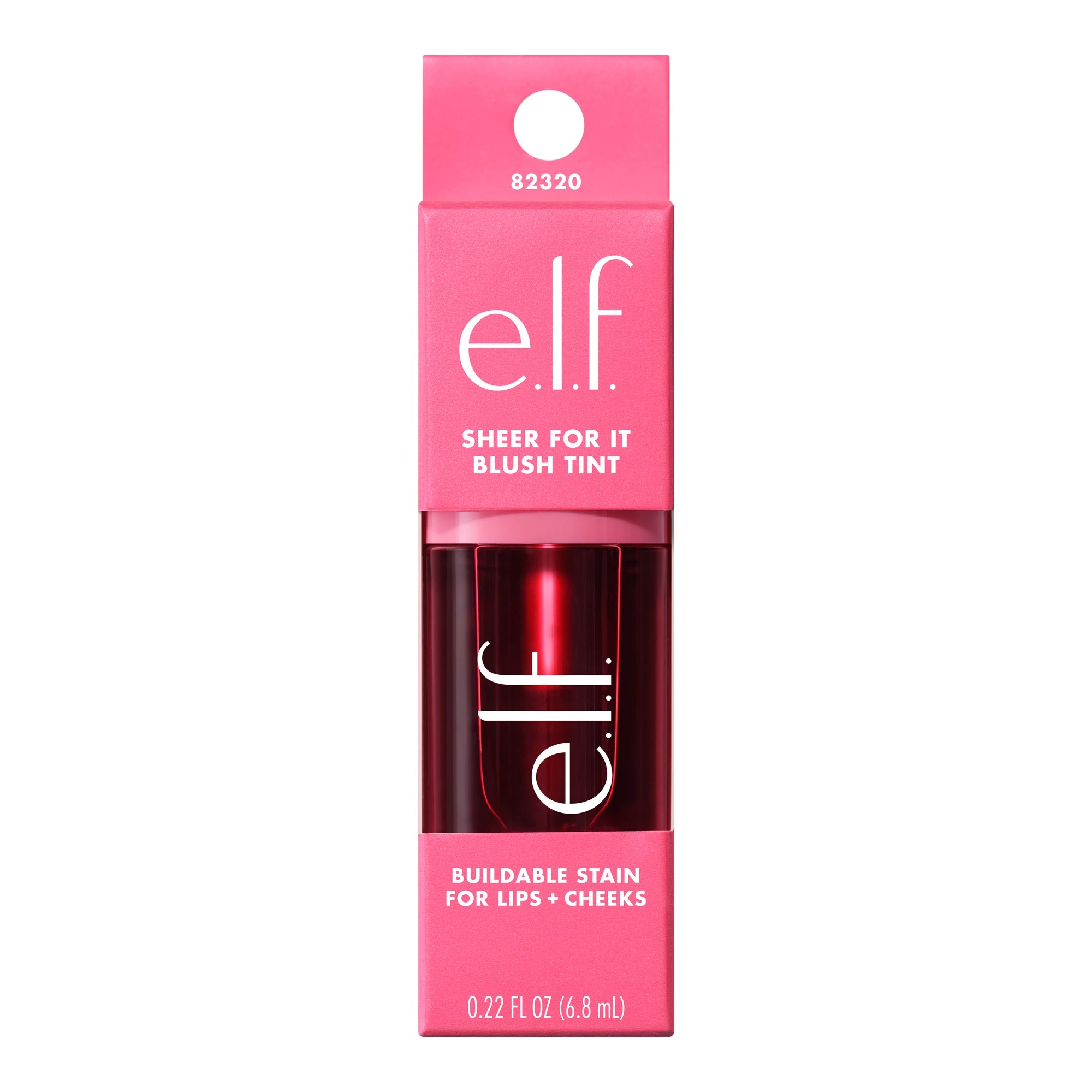 1 e.l.f. Sheer For It Blush Tint - Left On Red, 1 of 4