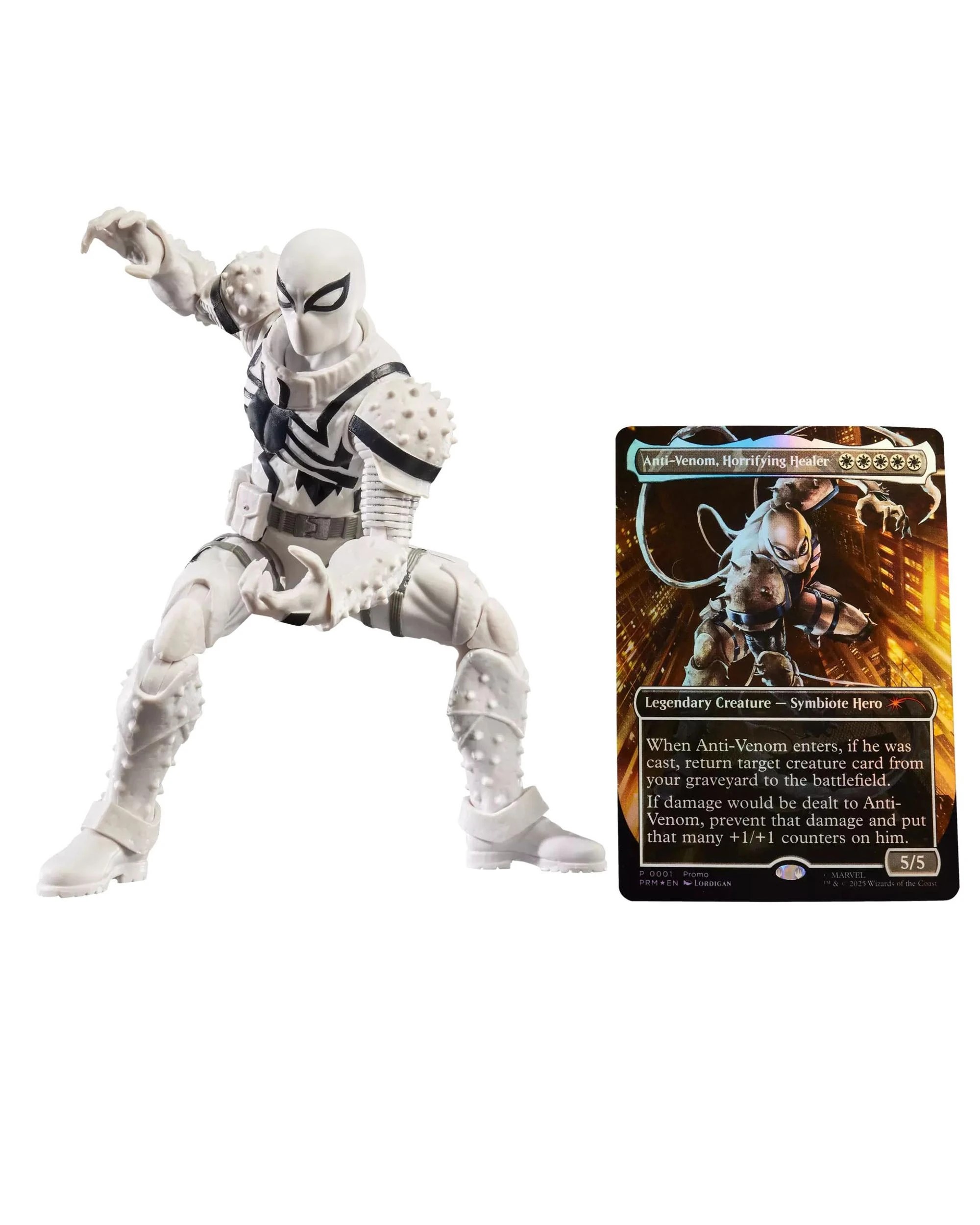5 Marvel Legends Series Magic: The Gathering Agent Anti-Venom, 5 of 10