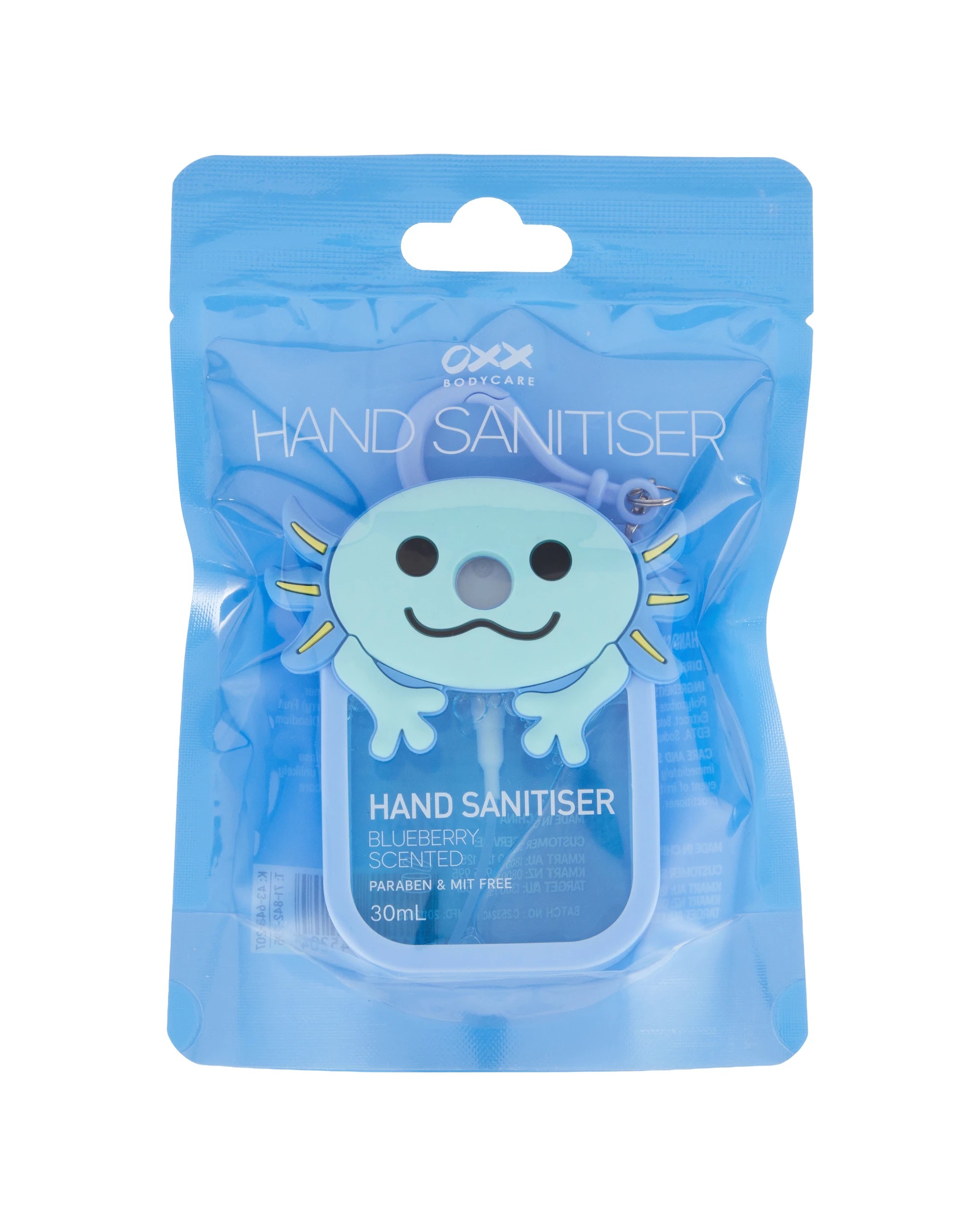 1 OXX Bodycare Hand Sanitiser 30ml - Blueberry Scented, 1 of 6