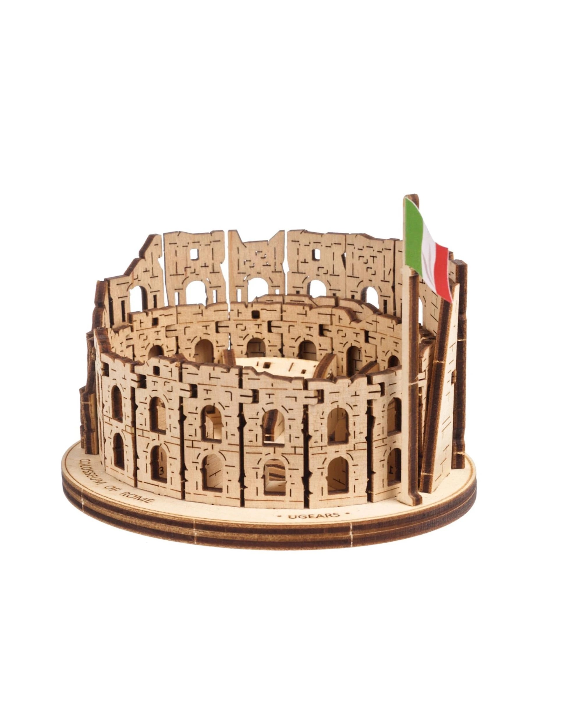 4 UGears Rome Colosseum Model Kit, 4 of 7