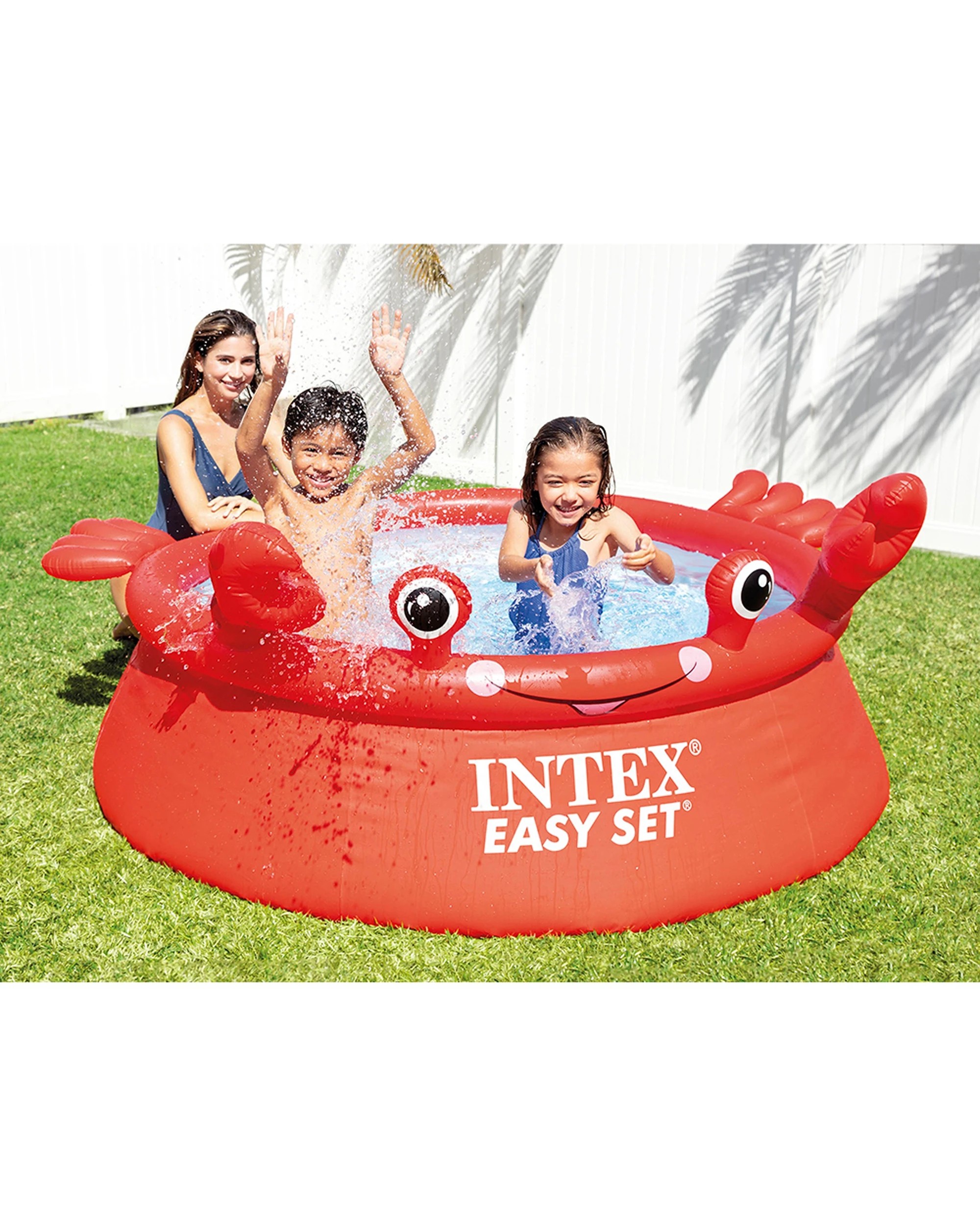 2 Intex Happy Crab Easy Set Pool 2P - Red, 2 of 3