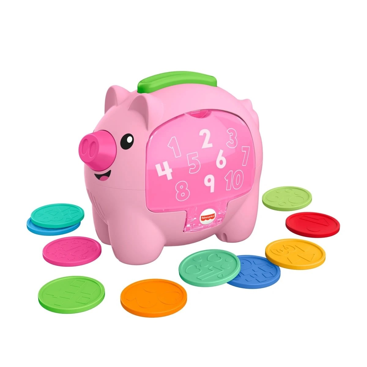 2 Fisher-Price Laugh and Learn Count and Rumble Piggy Bank, 2 of 8