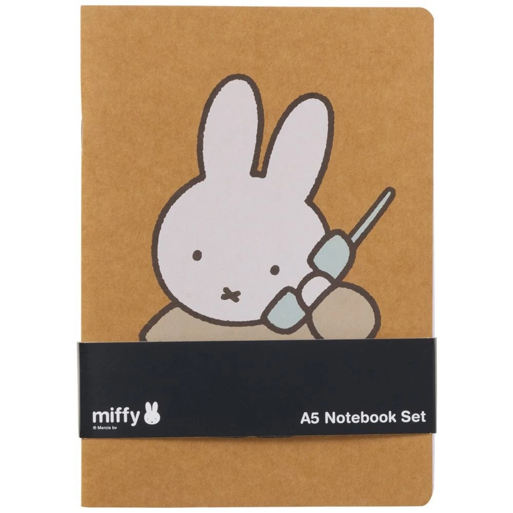 1 Miffy A5 Notebooks 64 Pages 3 Pack, 1 of 3